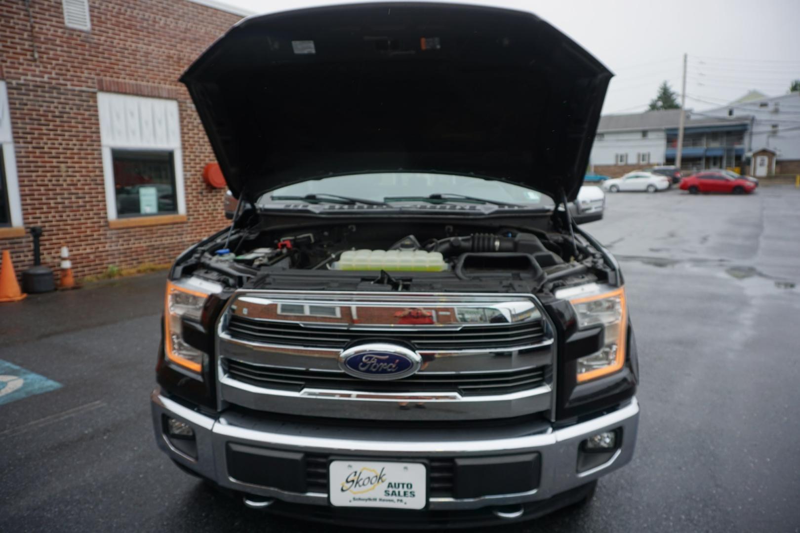 2016 BLACK /BLACK FORD F-150 XLT (1FTEW1EF8GF) with an 5L V8 engine, AUTOMATIC transmission, located at 312 Centre Ave, Schuylkill Haven, PA, 17972, (570) 593-5278, 40.638130, -76.177383- Photo#18