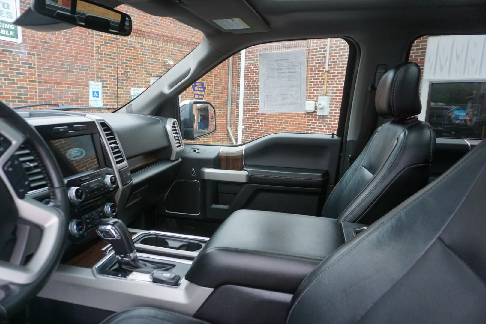 2016 BLACK /BLACK FORD F-150 XLT (1FTEW1EF8GF) with an 5L V8 engine, AUTOMATIC transmission, located at 312 Centre Ave, Schuylkill Haven, PA, 17972, (570) 593-5278, 40.638130, -76.177383- Photo#22