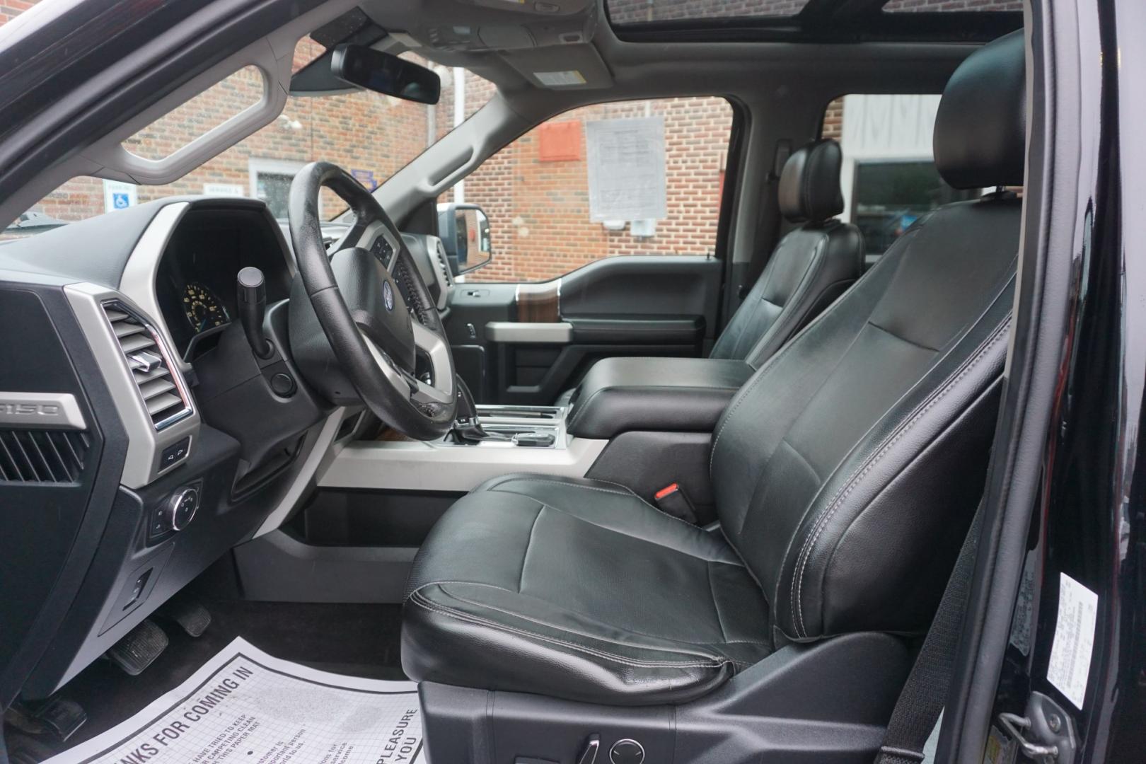 2016 BLACK /BLACK FORD F-150 XLT (1FTEW1EF8GF) with an 5L V8 engine, AUTOMATIC transmission, located at 312 Centre Ave, Schuylkill Haven, PA, 17972, (570) 593-5278, 40.638130, -76.177383- Photo#25
