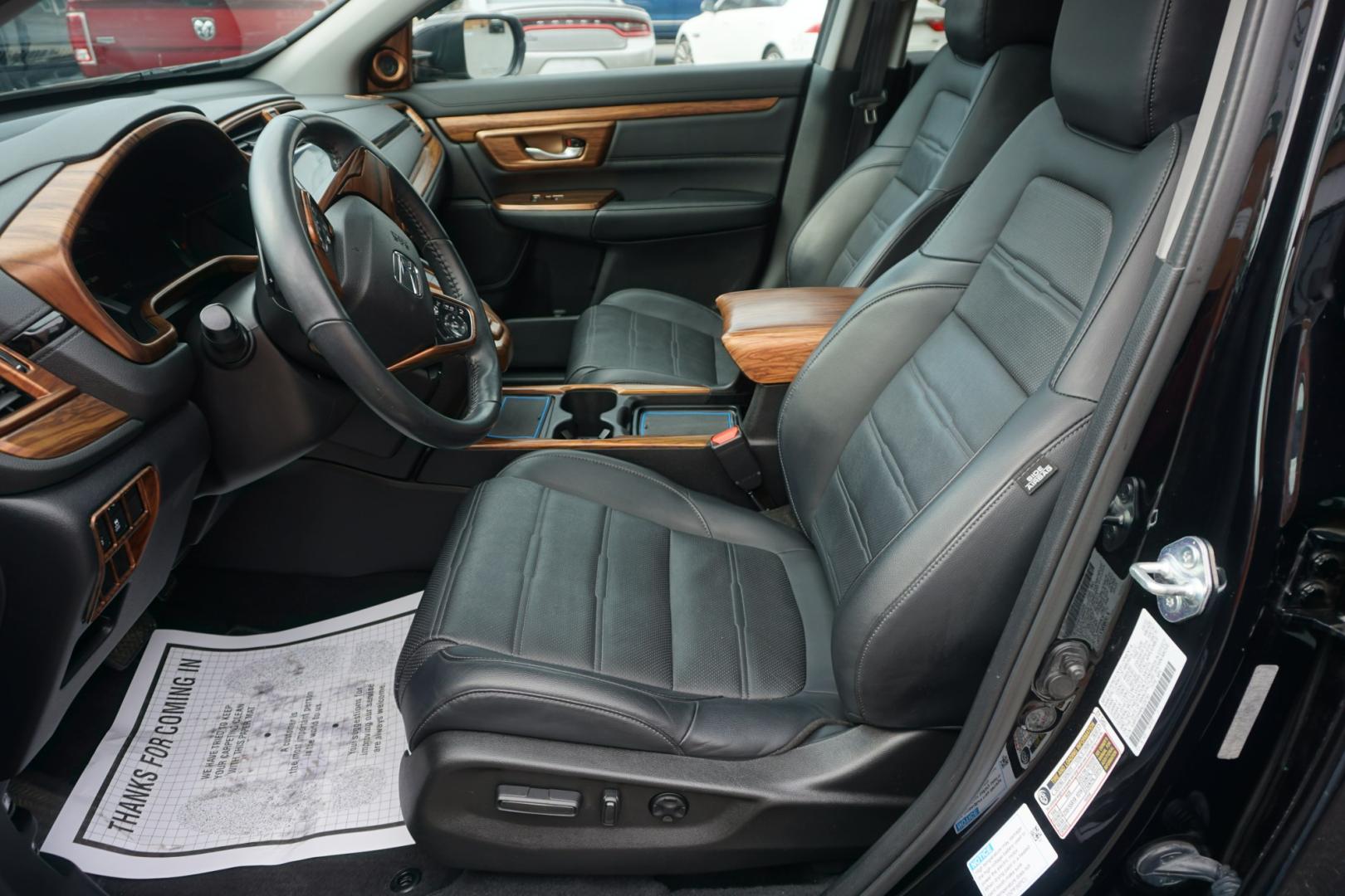2022 BLACK /BLACK HONDA CR-V HYBRID TOURING (5J6RT6H94NL) with an 2L I4 engine, CVT transmission, located at 312 Centre Ave, Schuylkill Haven, PA, 17972, (570) 593-5278, 40.638130, -76.177383- Photo#22