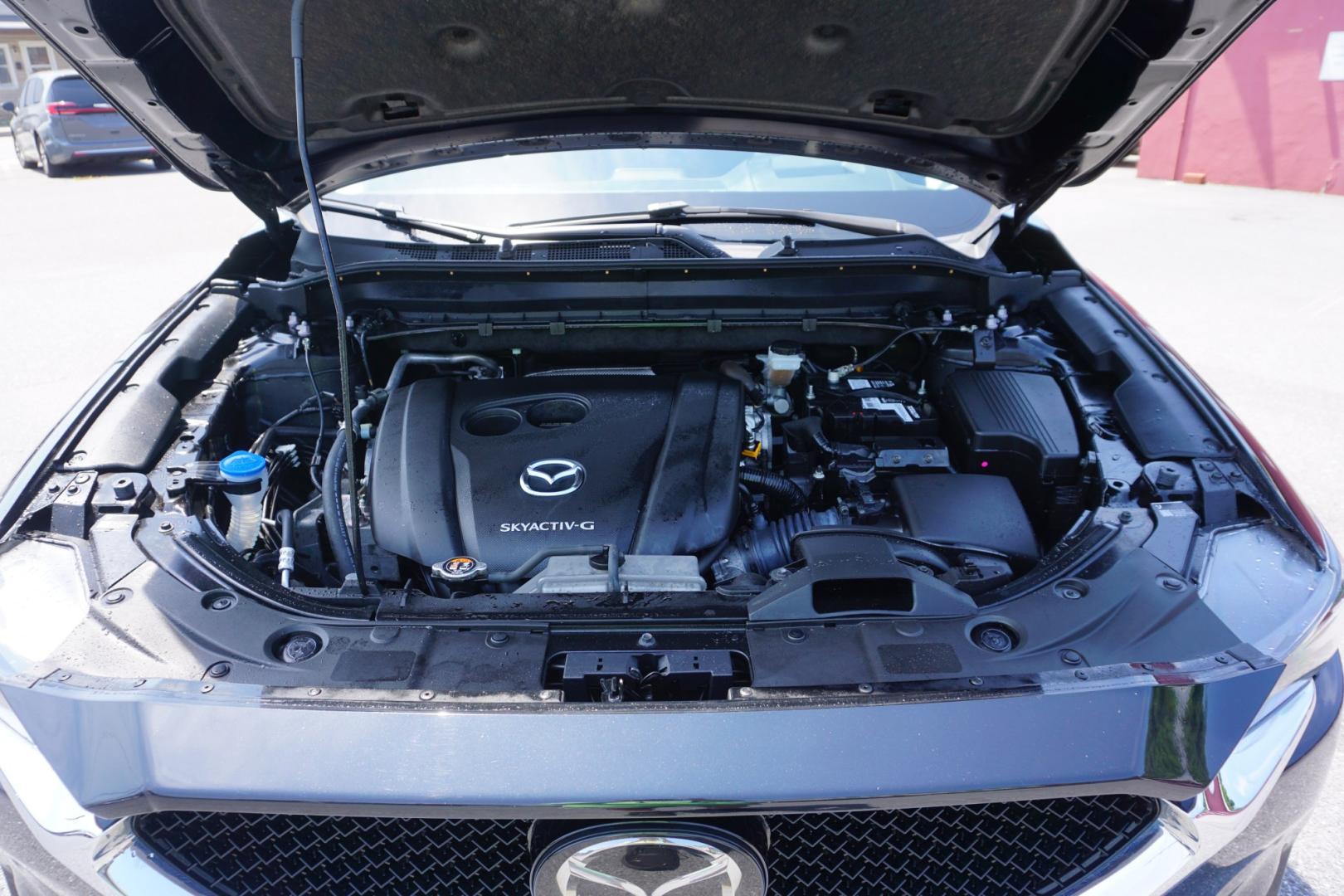 2021 BLACK /BLACK MAZDA CX-5 GRAND TOURING (JM3KFBDM1M1) with an 2.5L I4 engine, AUTOMATIC transmission, located at 312 Centre Ave, Schuylkill Haven, PA, 17972, (570) 593-5278, 40.638130, -76.177383- Photo#18