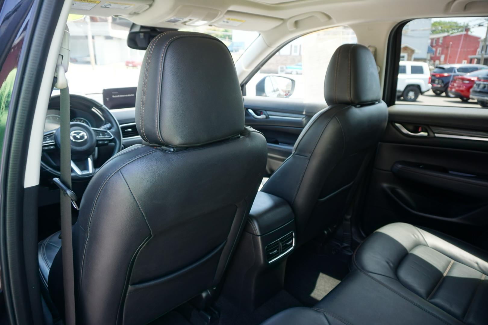 2021 BLACK /BLACK MAZDA CX-5 GRAND TOURING (JM3KFBDM1M1) with an 2.5L I4 engine, AUTOMATIC transmission, located at 312 Centre Ave, Schuylkill Haven, PA, 17972, (570) 593-5278, 40.638130, -76.177383- Photo#27