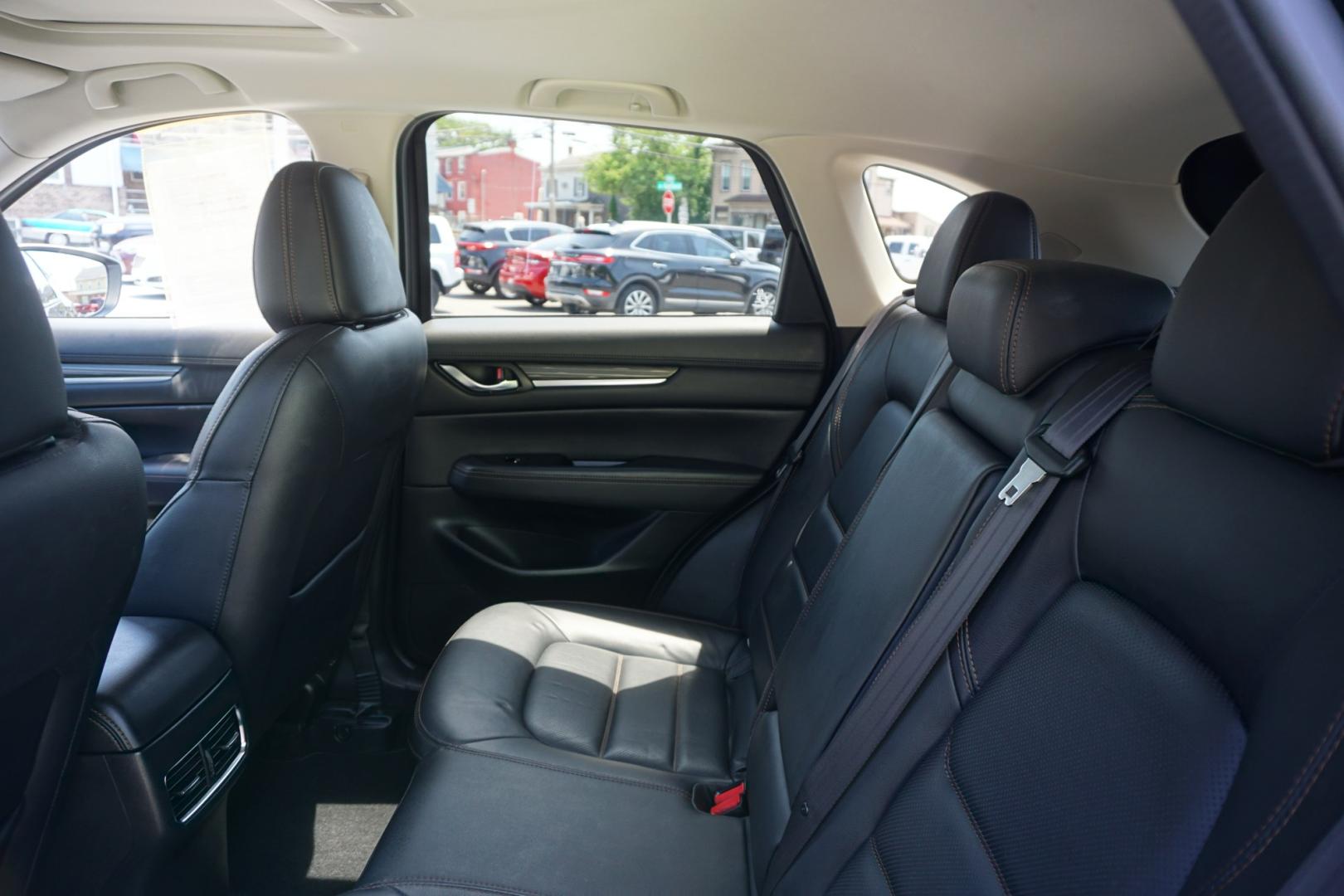 2021 BLACK /BLACK MAZDA CX-5 GRAND TOURING (JM3KFBDM1M1) with an 2.5L I4 engine, AUTOMATIC transmission, located at 312 Centre Ave, Schuylkill Haven, PA, 17972, (570) 593-5278, 40.638130, -76.177383- Photo#28
