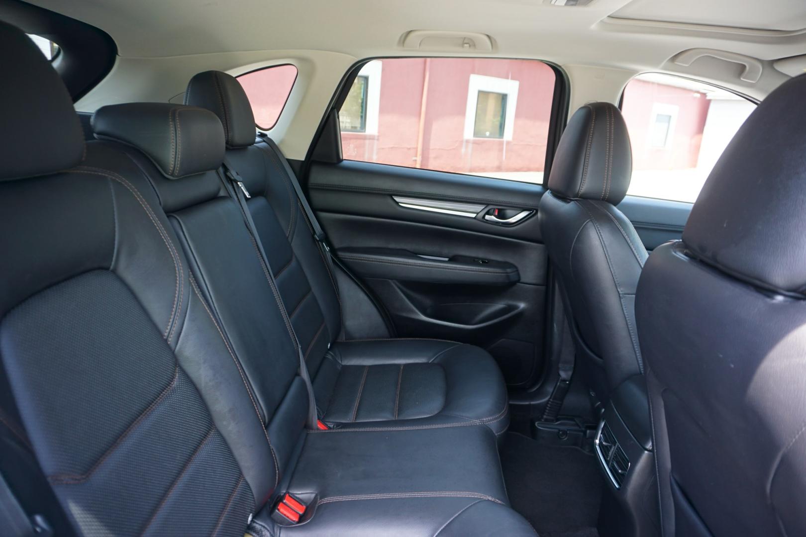 2021 BLACK /BLACK MAZDA CX-5 GRAND TOURING (JM3KFBDM1M1) with an 2.5L I4 engine, AUTOMATIC transmission, located at 312 Centre Ave, Schuylkill Haven, PA, 17972, (570) 593-5278, 40.638130, -76.177383- Photo#35