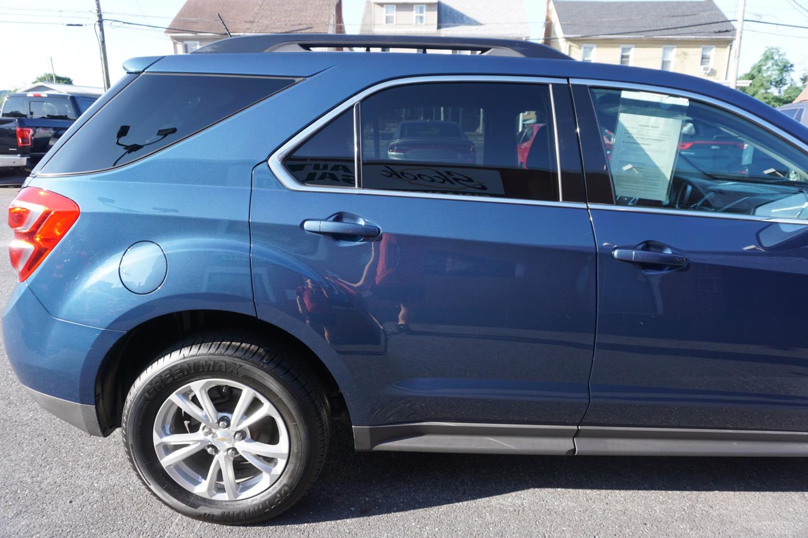 2017 BLUE /BLACK CHEVROLET EQUINOX LT (2GNFLFEK1H6) with an 2.4L I4 engine, AUTOMATIC transmission, located at 312 Centre Ave, Schuylkill Haven, PA, 17972, (570) 593-5278, 40.638130, -76.177383- Photo#11