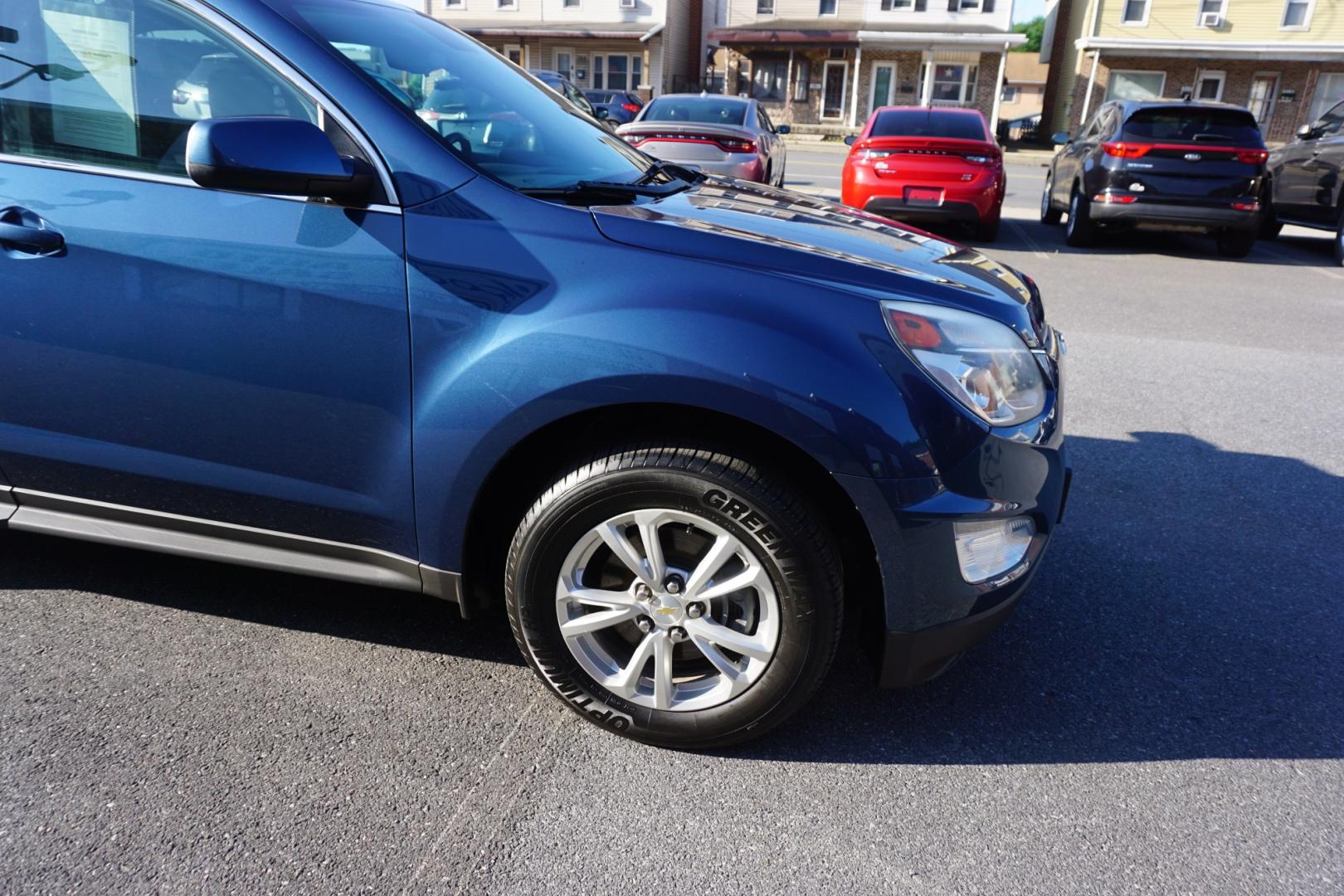 2017 BLUE /BLACK CHEVROLET EQUINOX LT (2GNFLFEK1H6) with an 2.4L I4 engine, AUTOMATIC transmission, located at 312 Centre Ave, Schuylkill Haven, PA, 17972, (570) 593-5278, 40.638130, -76.177383- Photo#13
