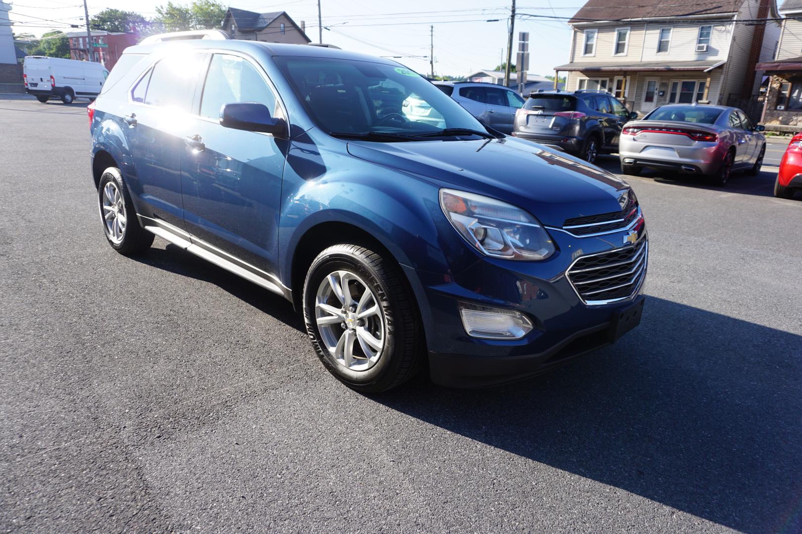 2017 BLUE /BLACK CHEVROLET EQUINOX LT (2GNFLFEK1H6) with an 2.4L I4 engine, AUTOMATIC transmission, located at 312 Centre Ave, Schuylkill Haven, PA, 17972, (570) 593-5278, 40.638130, -76.177383- Photo#14