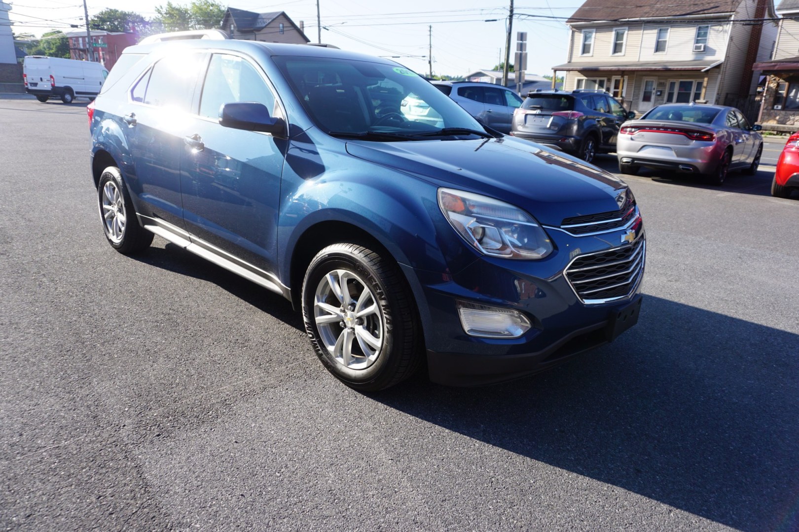 2017 BLUE /BLACK CHEVROLET EQUINOX LT (2GNFLFEK1H6) with an 2.4L I4 engine, AUTOMATIC transmission, located at 312 Centre Ave, Schuylkill Haven, PA, 17972, (570) 593-5278, 40.638130, -76.177383- Photo#14