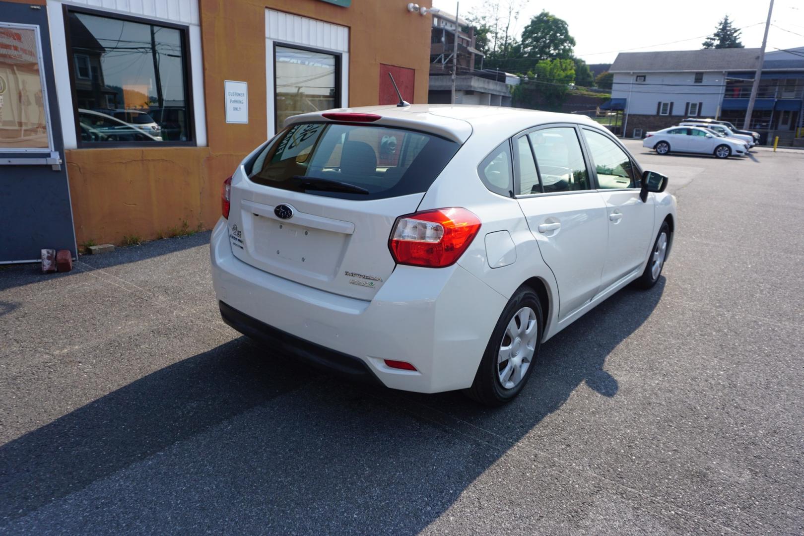 2015 WHITE /GRAY SUBARU IMPREZA (JF1GPAA64FG) with an 2L H4 engine, MANUAL transmission, located at 312 Centre Ave, Schuylkill Haven, PA, 17972, (570) 593-5278, 40.638130, -76.177383- Photo#7