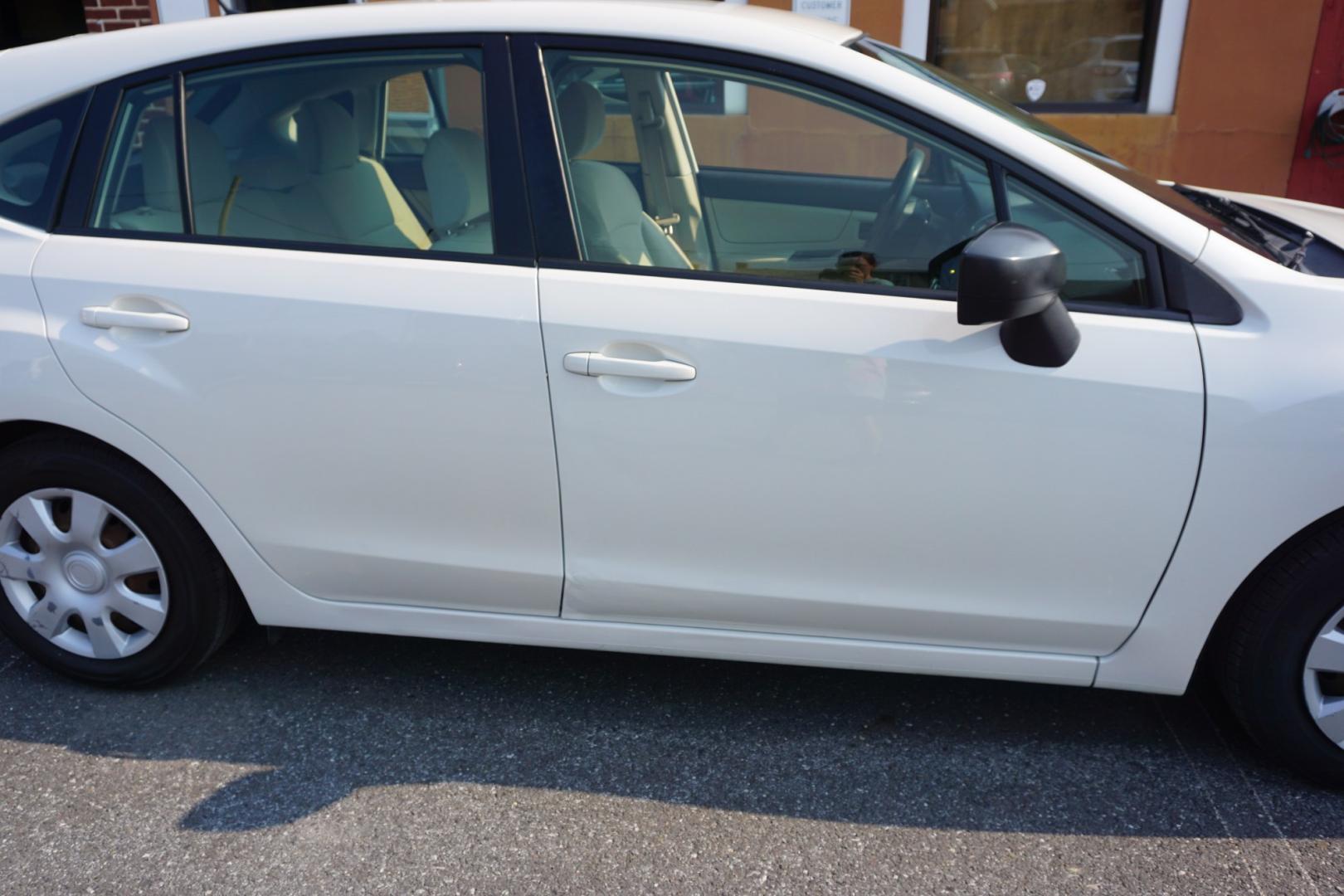 2015 WHITE /GRAY SUBARU IMPREZA (JF1GPAA64FG) with an 2L H4 engine, MANUAL transmission, located at 312 Centre Ave, Schuylkill Haven, PA, 17972, (570) 593-5278, 40.638130, -76.177383- Photo#11