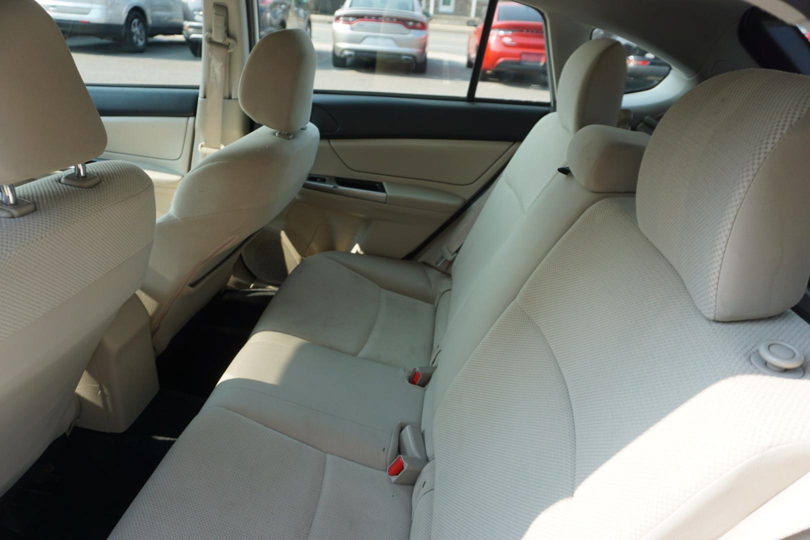 2015 WHITE /GRAY SUBARU IMPREZA (JF1GPAA64FG) with an 2L H4 engine, MANUAL transmission, located at 312 Centre Ave, Schuylkill Haven, PA, 17972, (570) 593-5278, 40.638130, -76.177383- Photo#21