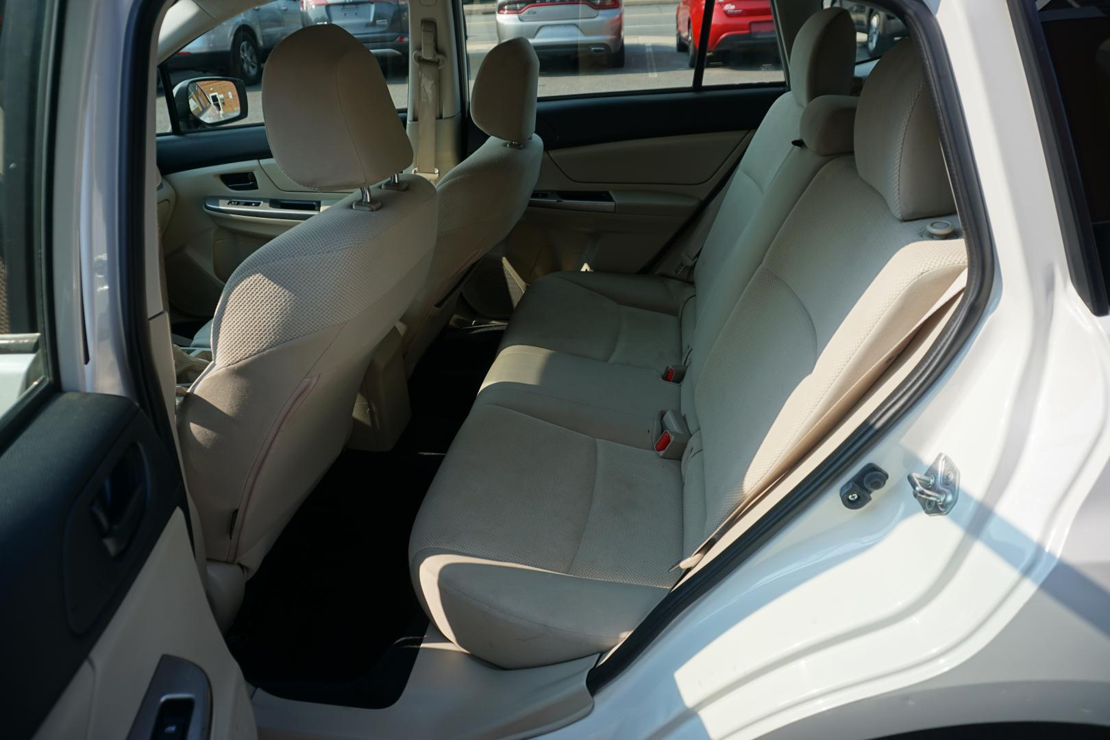 2015 WHITE /GRAY SUBARU IMPREZA (JF1GPAA64FG) with an 2L H4 engine, MANUAL transmission, located at 312 Centre Ave, Schuylkill Haven, PA, 17972, (570) 593-5278, 40.638130, -76.177383- Photo#23