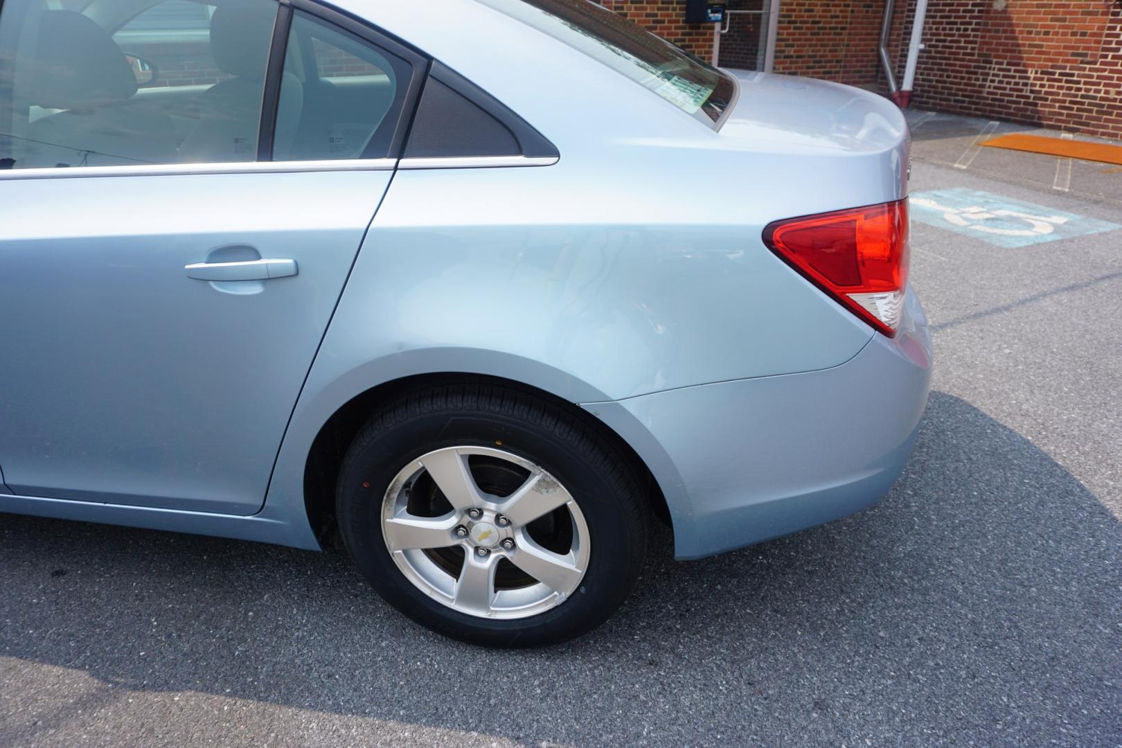2011 BLUE /BLACK CHEVROLET CRUZE LT (1G1PF5S93B7) with an 1.4L I4 engine, AUTOMATIC transmission, located at 312 Centre Ave, Schuylkill Haven, PA, 17972, (570) 593-5278, 40.638130, -76.177383- Photo#6