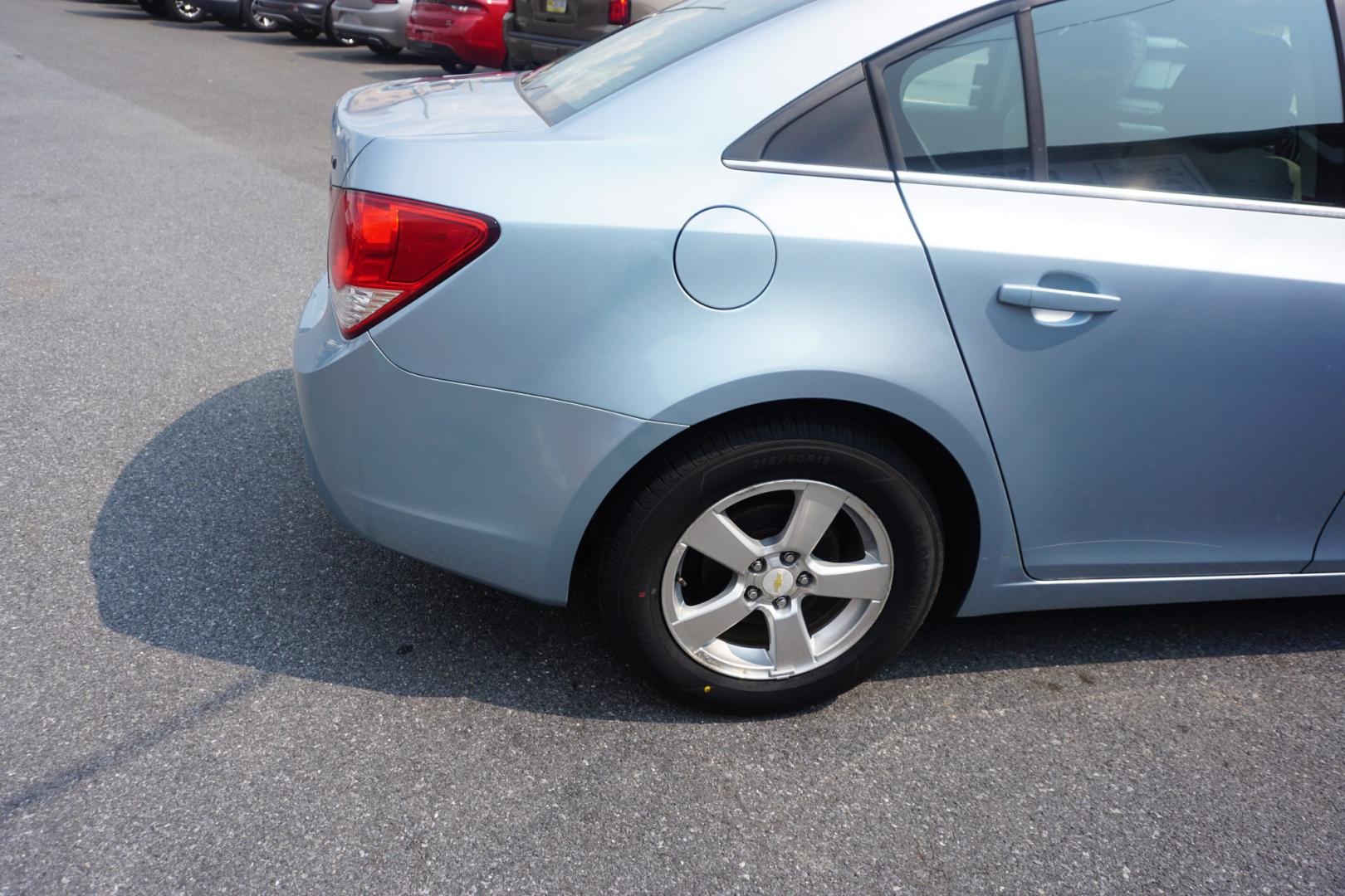 2011 BLUE /BLACK CHEVROLET CRUZE LT (1G1PF5S93B7) with an 1.4L I4 engine, AUTOMATIC transmission, located at 312 Centre Ave, Schuylkill Haven, PA, 17972, (570) 593-5278, 40.638130, -76.177383- Photo#11