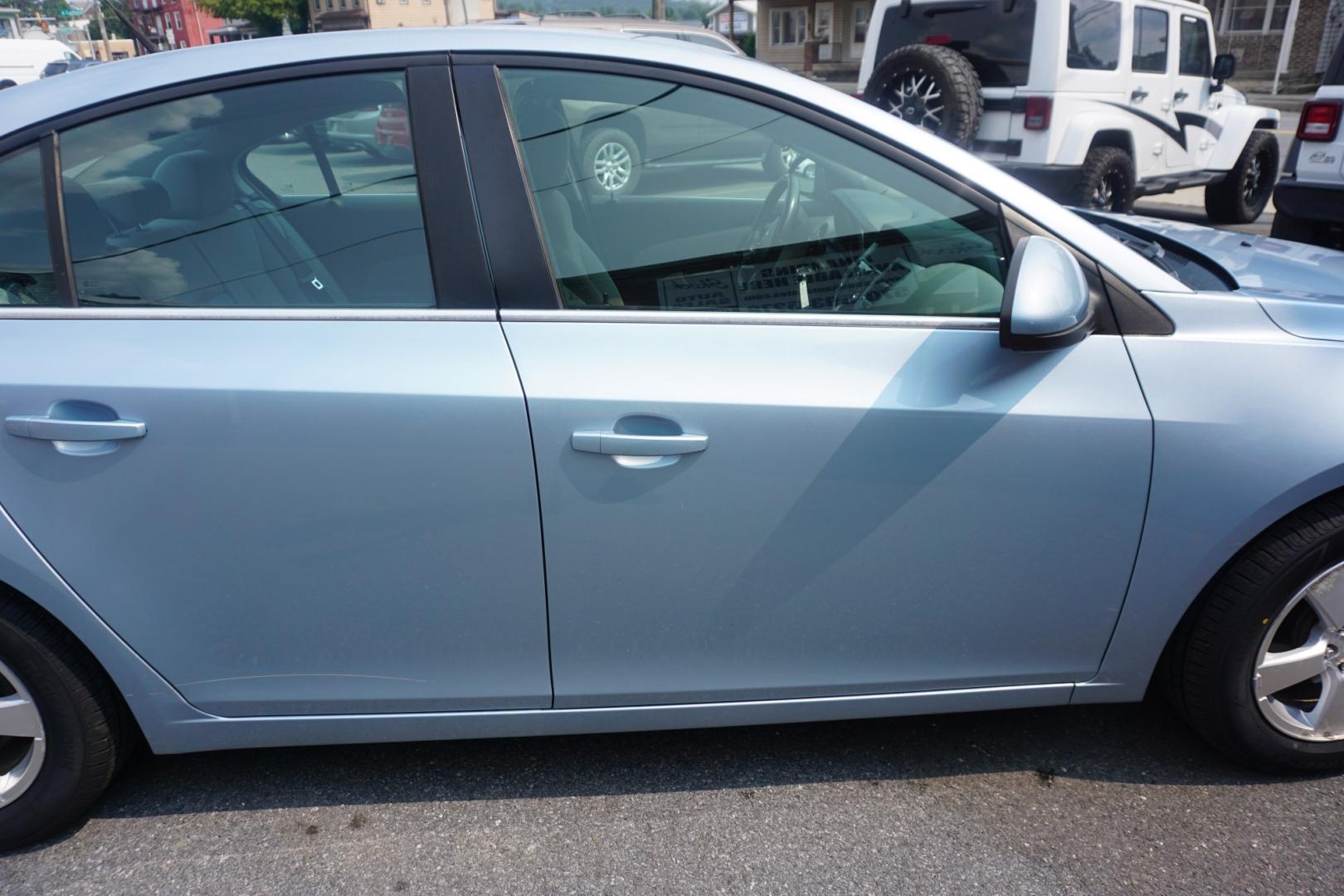 2011 BLUE /BLACK CHEVROLET CRUZE LT (1G1PF5S93B7) with an 1.4L I4 engine, AUTOMATIC transmission, located at 312 Centre Ave, Schuylkill Haven, PA, 17972, (570) 593-5278, 40.638130, -76.177383- Photo#13