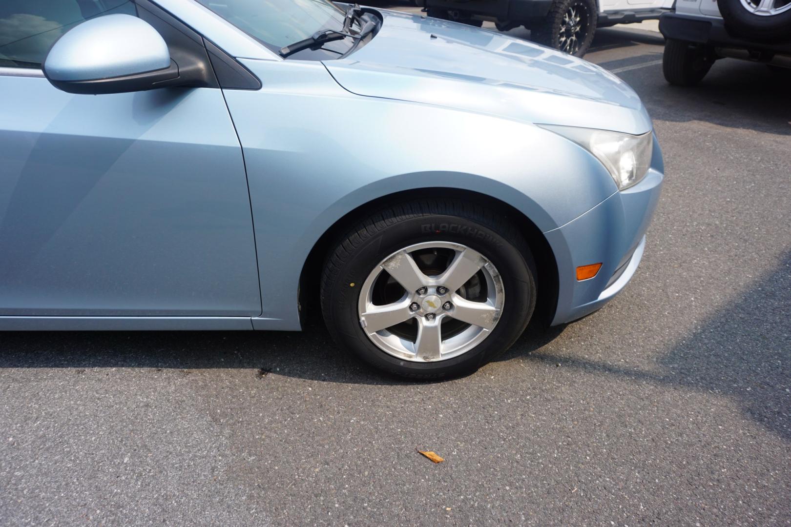 2011 BLUE /BLACK CHEVROLET CRUZE LT (1G1PF5S93B7) with an 1.4L I4 engine, AUTOMATIC transmission, located at 312 Centre Ave, Schuylkill Haven, PA, 17972, (570) 593-5278, 40.638130, -76.177383- Photo#14