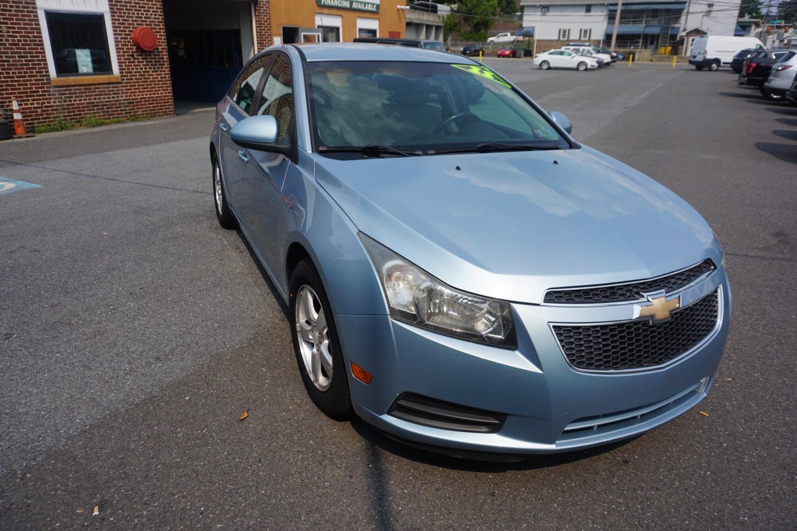 2011 BLUE /BLACK CHEVROLET CRUZE LT (1G1PF5S93B7) with an 1.4L I4 engine, AUTOMATIC transmission, located at 312 Centre Ave, Schuylkill Haven, PA, 17972, (570) 593-5278, 40.638130, -76.177383- Photo#15
