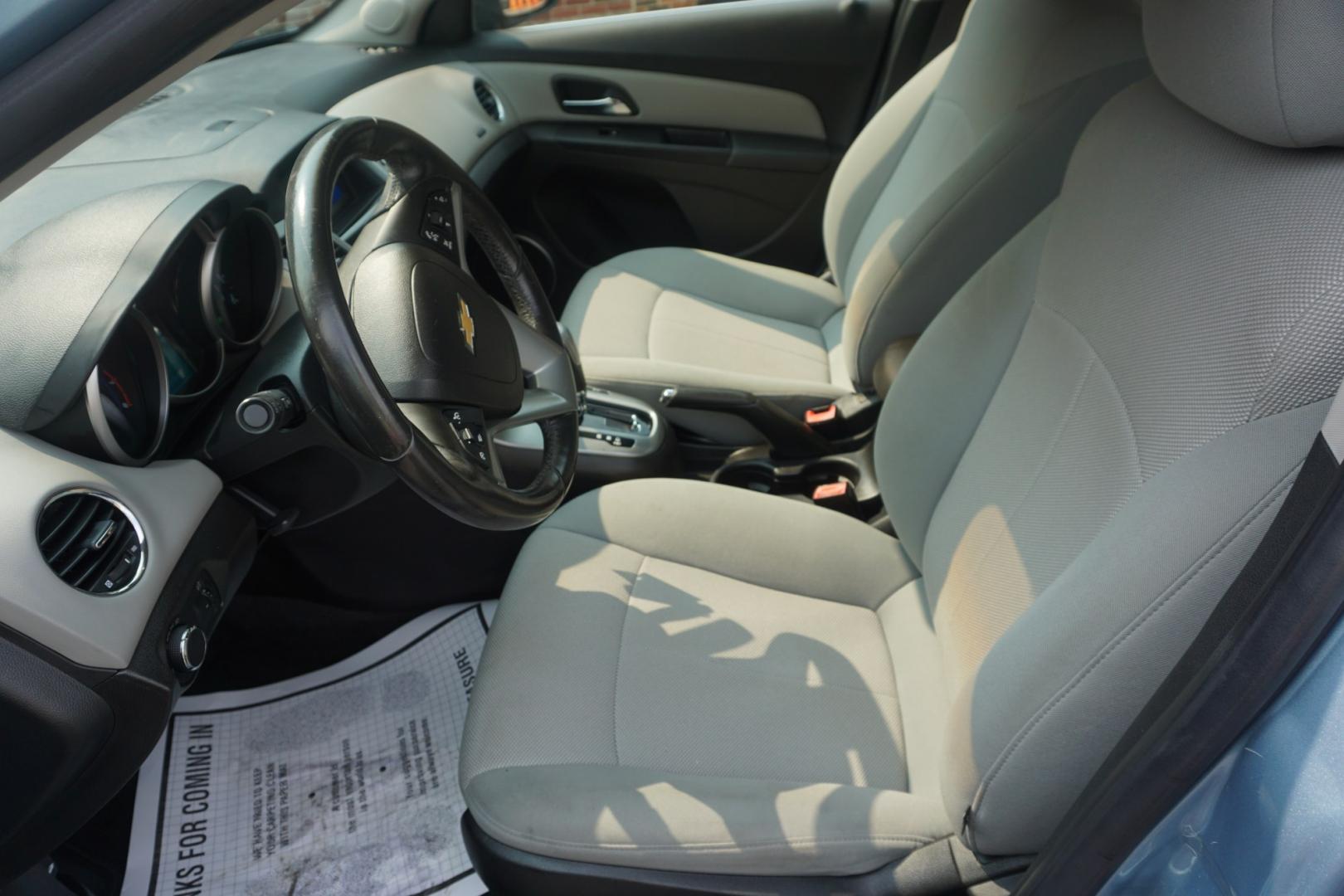 2011 BLUE /BLACK CHEVROLET CRUZE LT (1G1PF5S93B7) with an 1.4L I4 engine, AUTOMATIC transmission, located at 312 Centre Ave, Schuylkill Haven, PA, 17972, (570) 593-5278, 40.638130, -76.177383- Photo#22