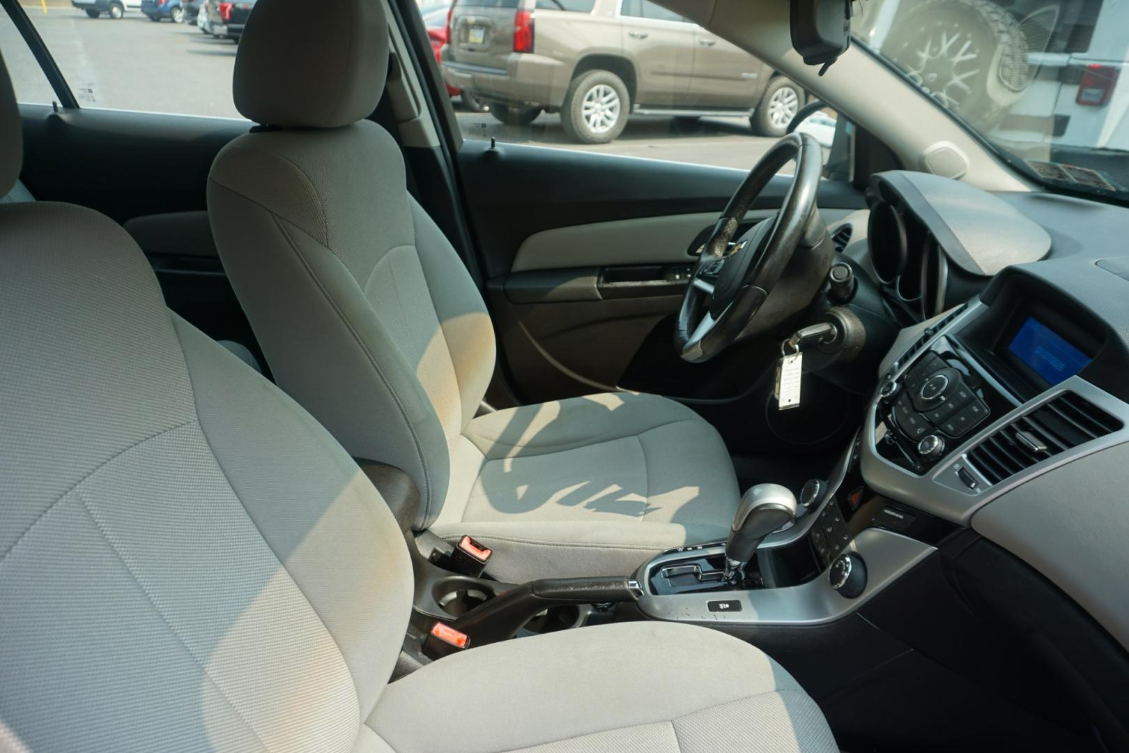 2011 BLUE /BLACK CHEVROLET CRUZE LT (1G1PF5S93B7) with an 1.4L I4 engine, AUTOMATIC transmission, located at 312 Centre Ave, Schuylkill Haven, PA, 17972, (570) 593-5278, 40.638130, -76.177383- Photo#35