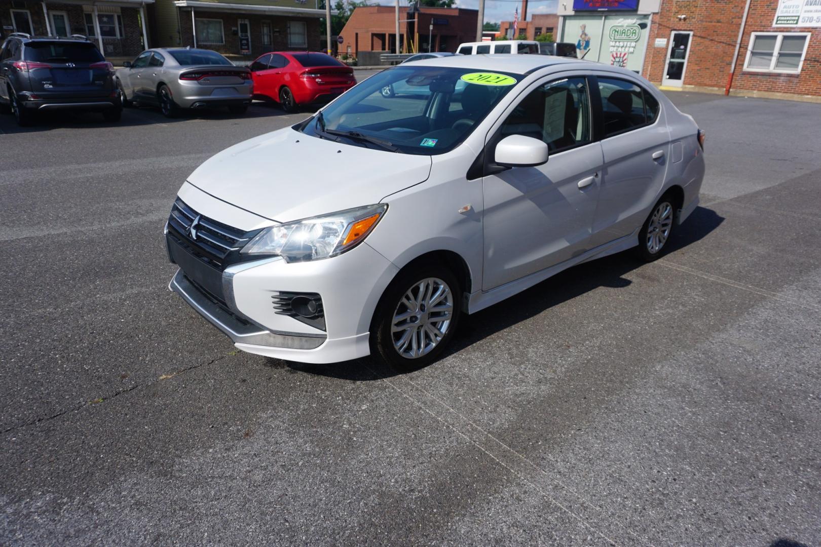 2021 MITSUBISHI MIRAGE G4 CARBONITE EDITION (ML32FUFJ1MH) with an 1.2L I3 engine, Automatic transmission, located at 312 Centre Ave, Schuylkill Haven, PA, 17972, (570) 593-5278, 40.638130, -76.177383- Photo#2