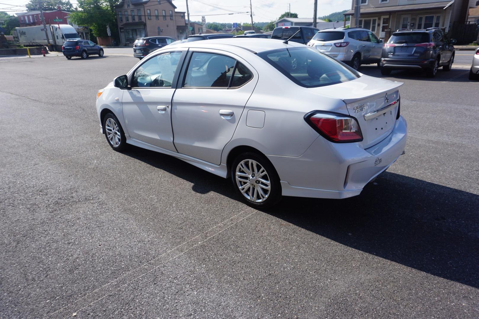 2021 MITSUBISHI MIRAGE G4 CARBONITE EDITION (ML32FUFJ1MH) with an 1.2L I3 engine, Automatic transmission, located at 312 Centre Ave, Schuylkill Haven, PA, 17972, (570) 593-5278, 40.638130, -76.177383- Photo#4