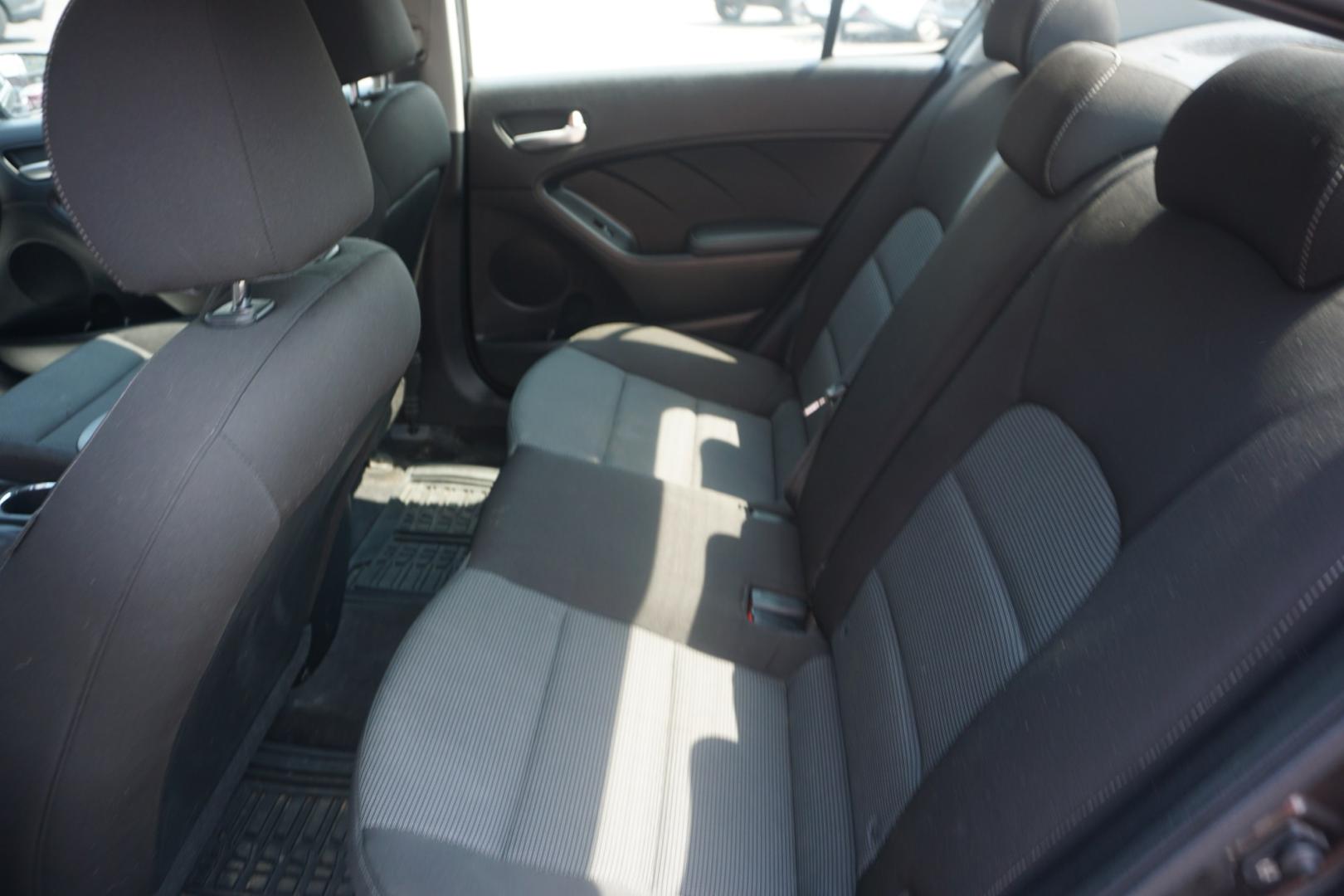 2017 TAN /BLACK KIA FORTE LX (3KPFK4A73HE) with an 2L I4 engine, AUTOMATIC transmission, located at 312 Centre Ave, Schuylkill Haven, PA, 17972, (570) 593-5278, 40.638130, -76.177383- Photo#19