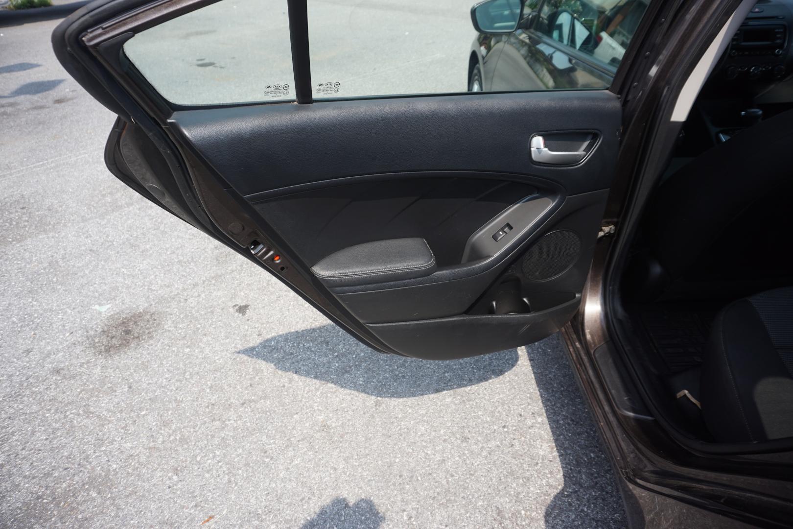 2017 TAN /BLACK KIA FORTE LX (3KPFK4A73HE) with an 2L I4 engine, AUTOMATIC transmission, located at 312 Centre Ave, Schuylkill Haven, PA, 17972, (570) 593-5278, 40.638130, -76.177383- Photo#26