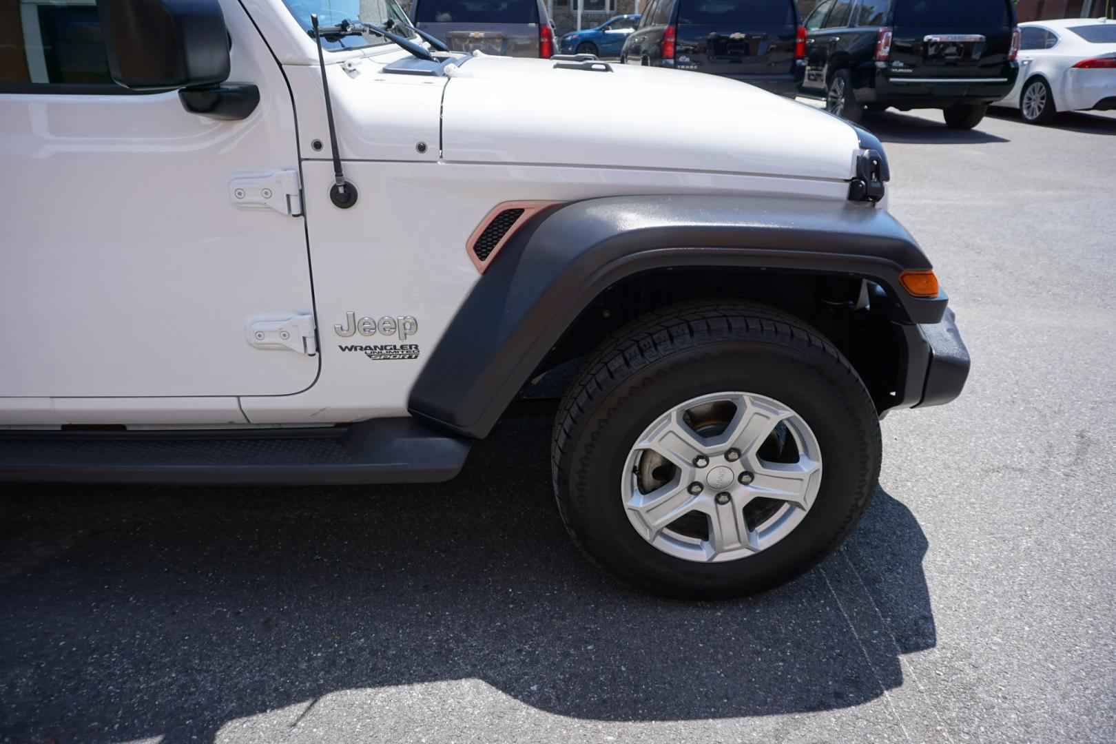 2020 JEEP WRANGLER SPORT (1C4HJXDG3LW) with an 3.6L V6 engine, MANUAL transmission, located at 312 Centre Ave, Schuylkill Haven, PA, 17972, (570) 593-5278, 40.638130, -76.177383- Photo#14