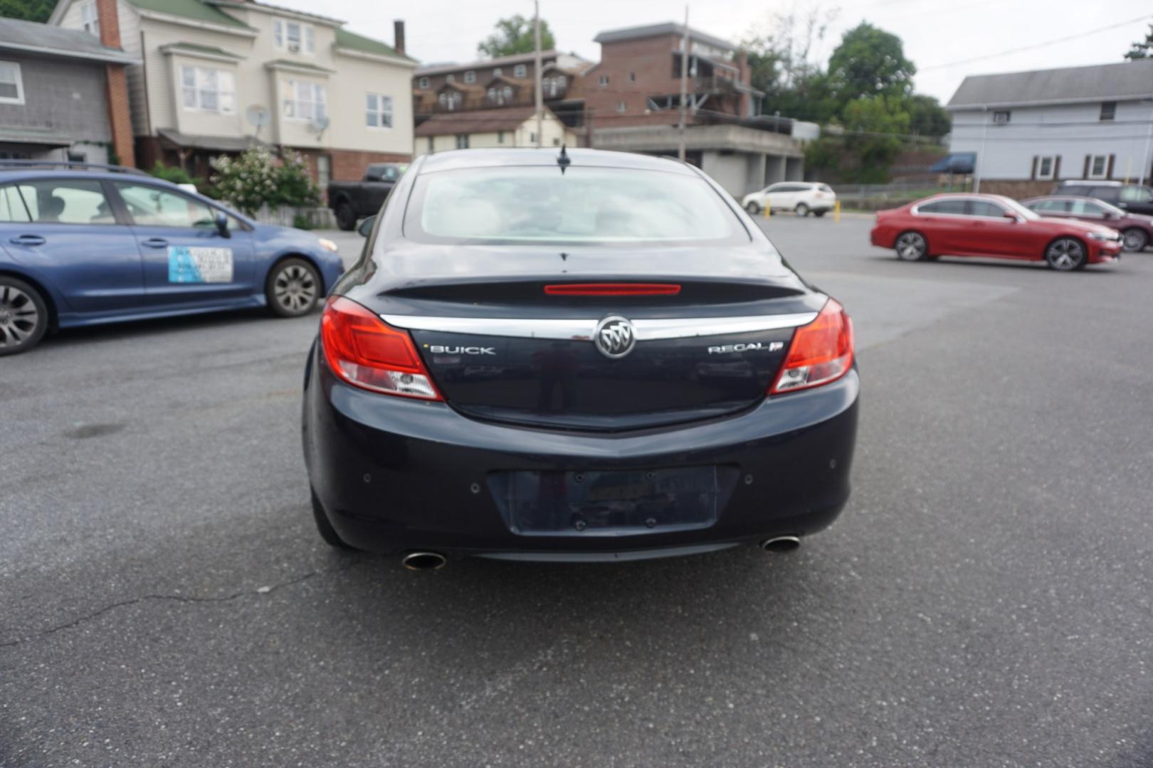 2013 BLUE /TAN BUICK REGAL LIMITED (2G4GS5EV0D9) with an 2L I4 engine, AUTOMATIC transmission, located at 312 Centre Ave, Schuylkill Haven, PA, 17972, (570) 593-5278, 40.638130, -76.177383- Photo#4