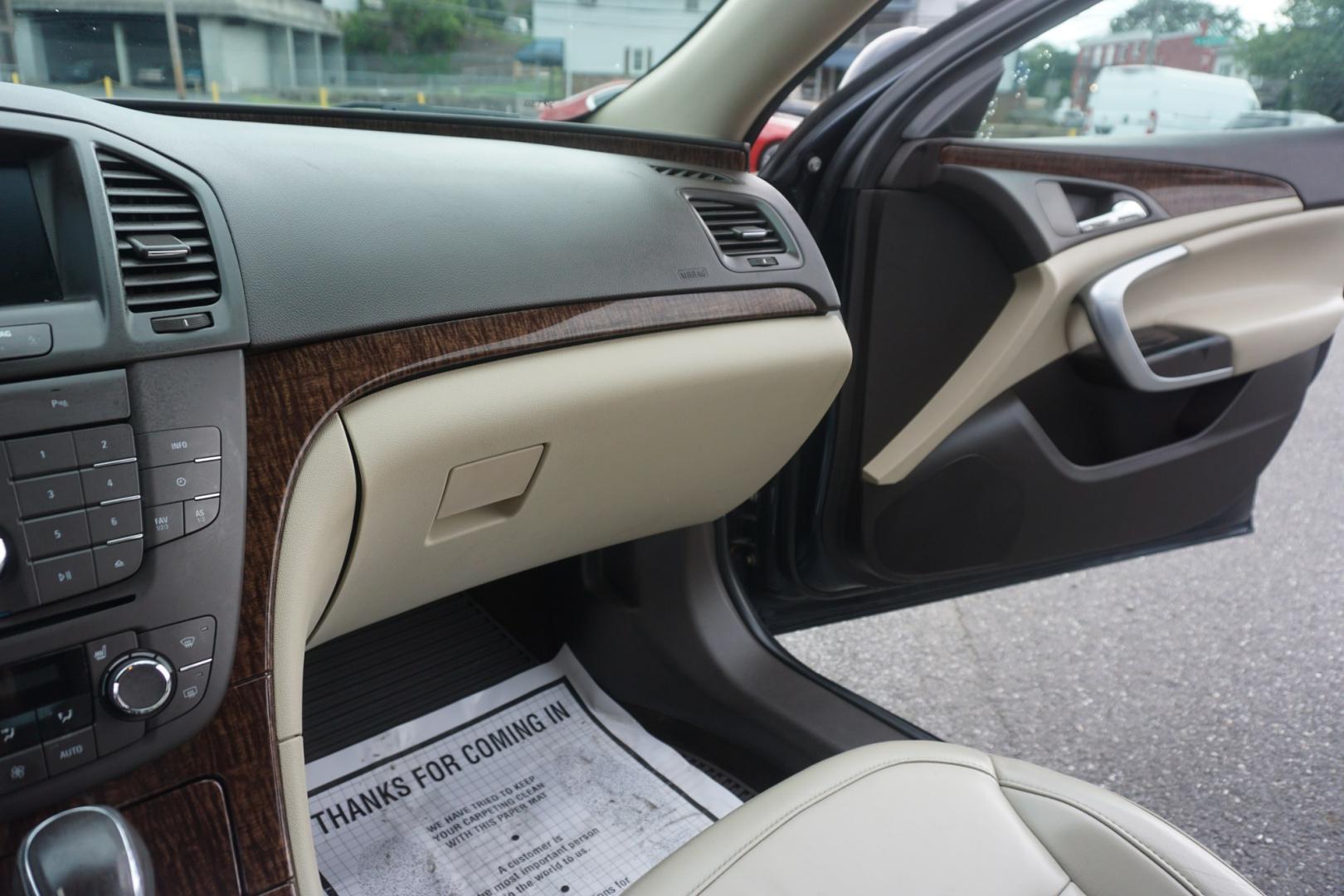 2013 BLUE /TAN BUICK REGAL LIMITED (2G4GS5EV0D9) with an 2L I4 engine, AUTOMATIC transmission, located at 312 Centre Ave, Schuylkill Haven, PA, 17972, (570) 593-5278, 40.638130, -76.177383- Photo#16