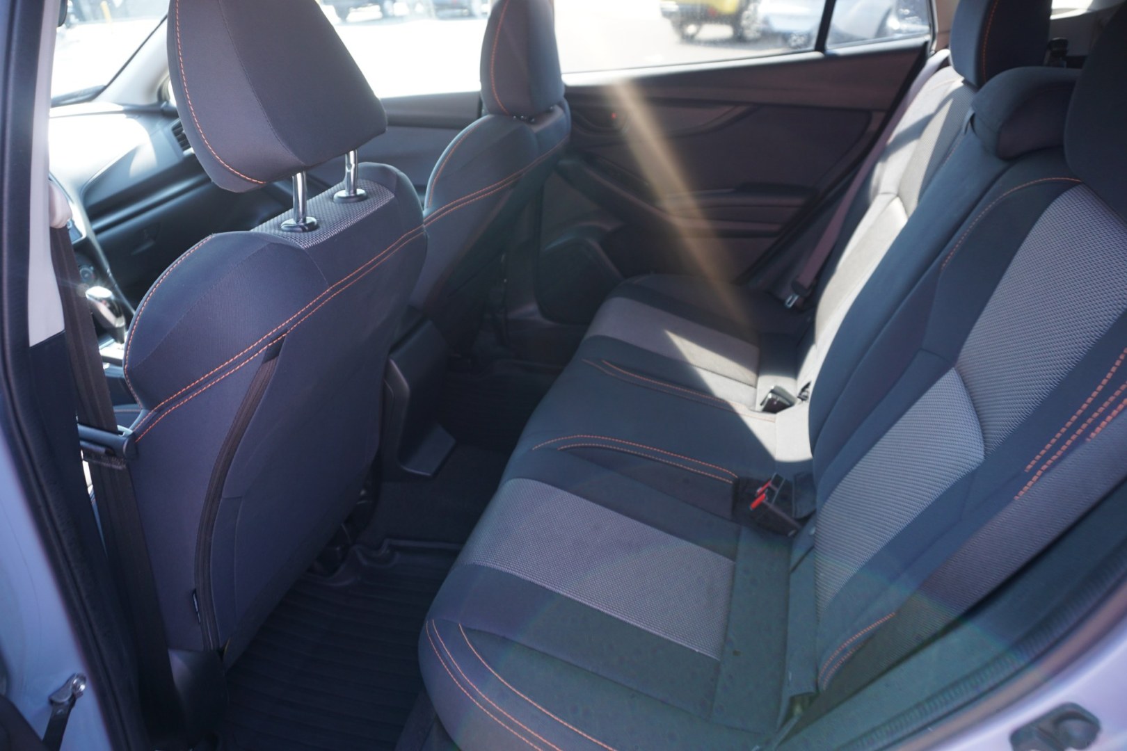 2018 BLUE /GRAY SUBARU CROSSTREK BASE (JF2GTABC2JH) with an 2L H4 engine, CVT transmission, located at 312 Centre Ave, Schuylkill Haven, PA, 17972, (570) 593-5278, 40.638130, -76.177383- Photo#12