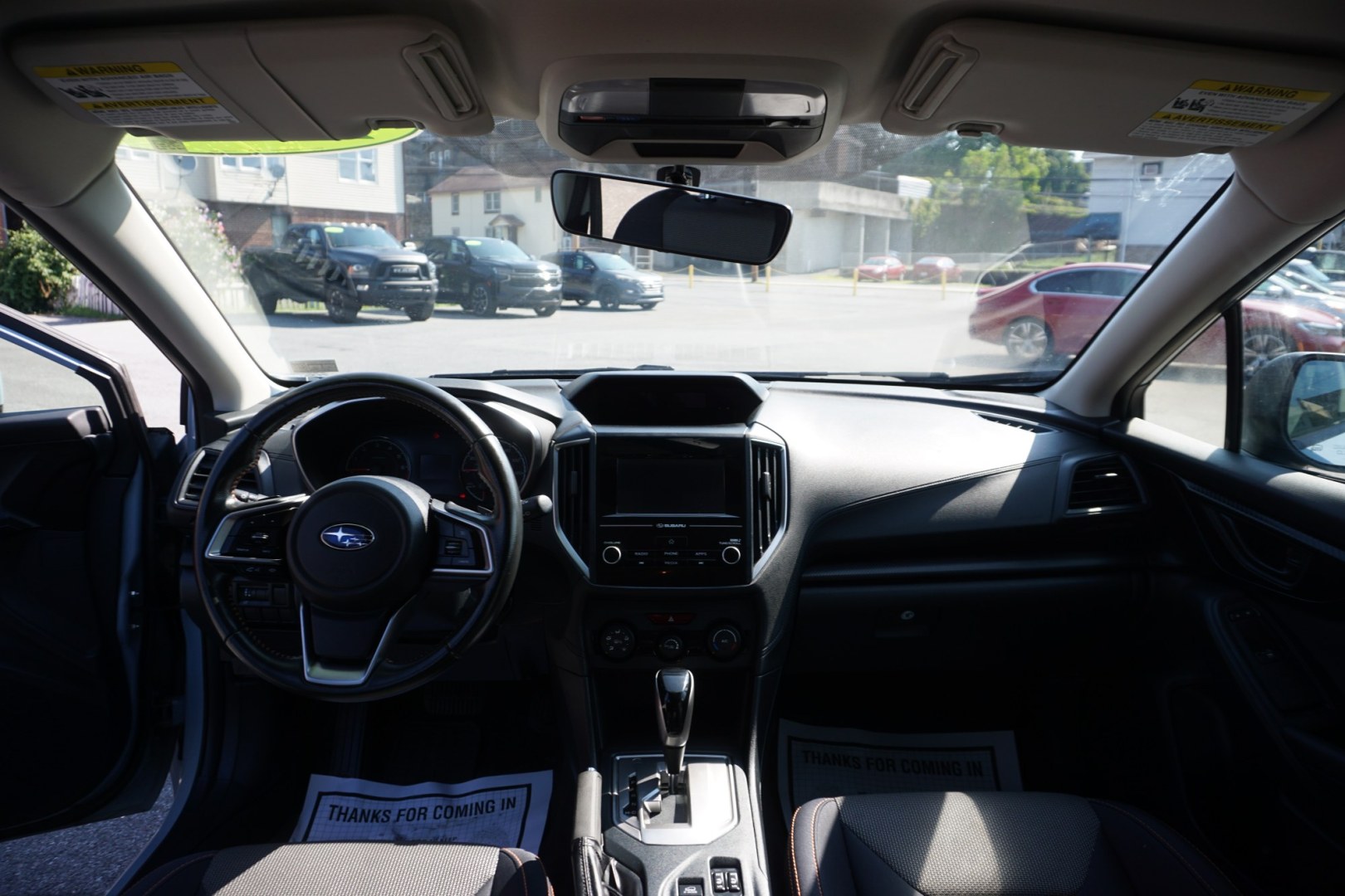 2018 BLUE /GRAY SUBARU CROSSTREK BASE (JF2GTABC2JH) with an 2L H4 engine, CVT transmission, located at 312 Centre Ave, Schuylkill Haven, PA, 17972, (570) 593-5278, 40.638130, -76.177383- Photo#15