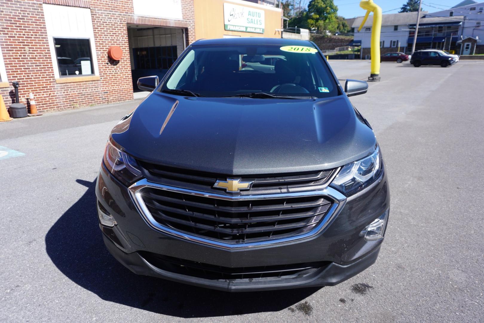 2018 GRAY /GRAY CHEVROLET EQUINOX LT (3GNAXSEV0JL) with an 1.5L I4 engine, AUTOMATIC transmission, located at 312 Centre Ave, Schuylkill Haven, PA, 17972, (570) 593-5278, 40.638130, -76.177383- Photo#2