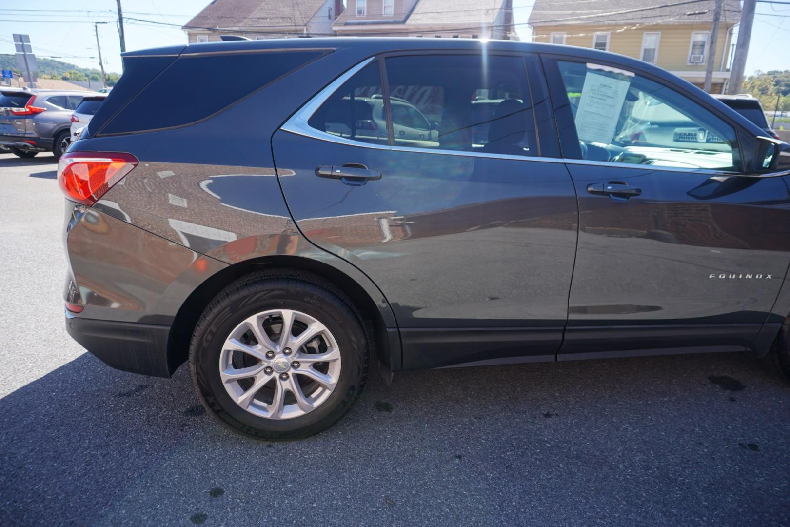 2018 GRAY /GRAY CHEVROLET EQUINOX LT (3GNAXSEV0JL) with an 1.5L I4 engine, AUTOMATIC transmission, located at 312 Centre Ave, Schuylkill Haven, PA, 17972, (570) 593-5278, 40.638130, -76.177383- Photo#13