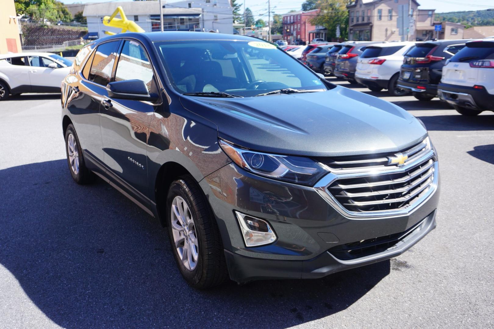 2018 GRAY /GRAY CHEVROLET EQUINOX LT (3GNAXSEV0JL) with an 1.5L I4 engine, AUTOMATIC transmission, located at 312 Centre Ave, Schuylkill Haven, PA, 17972, (570) 593-5278, 40.638130, -76.177383- Photo#16