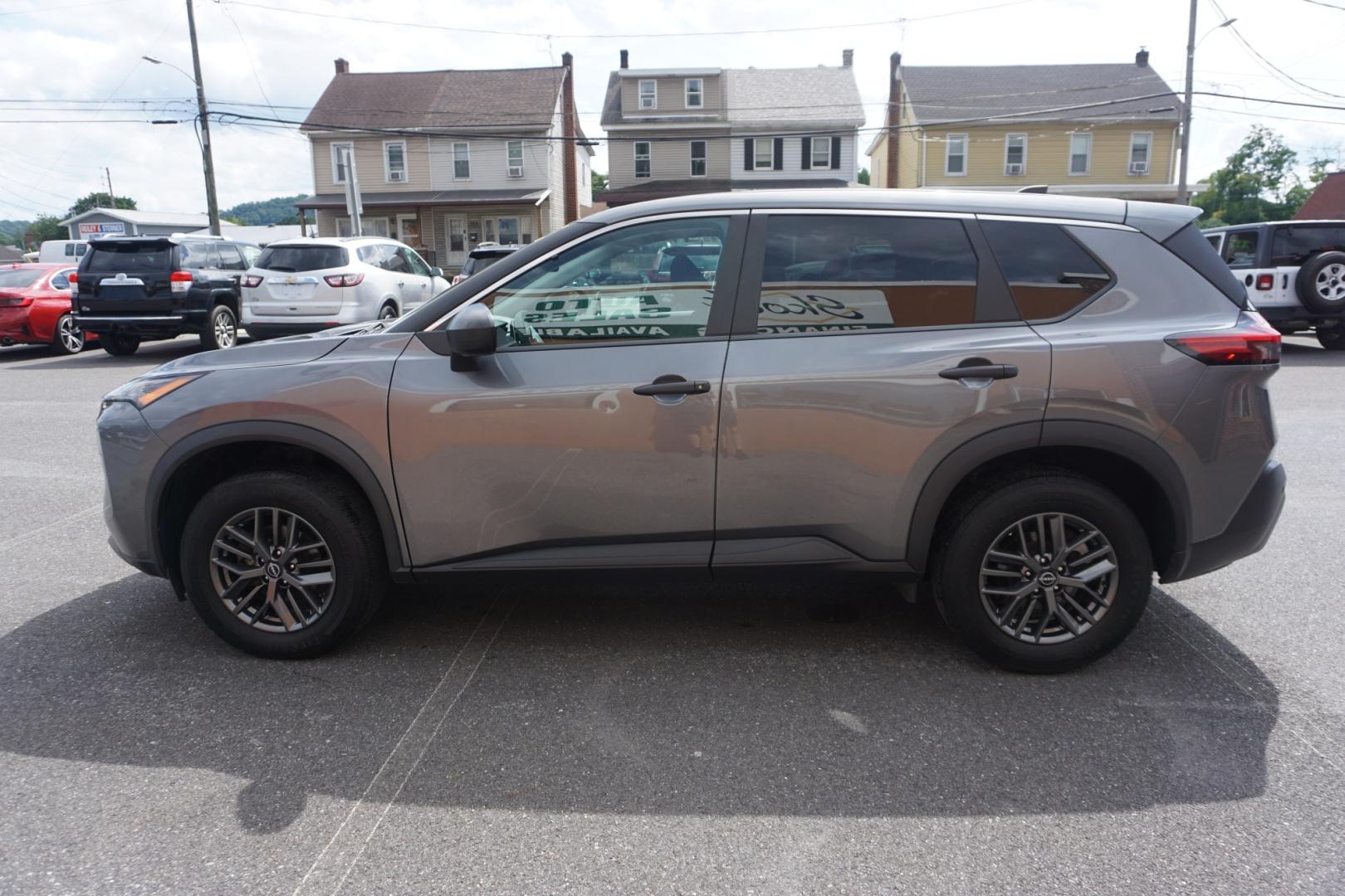 2023 GRAY /GRAY NISSAN ROGUE S (5N1BT3AA9PC) with an 1.5L I3 engine, CVT transmission, located at 312 Centre Ave, Schuylkill Haven, PA, 17972, (570) 593-5278, 40.638130, -76.177383- Photo#1