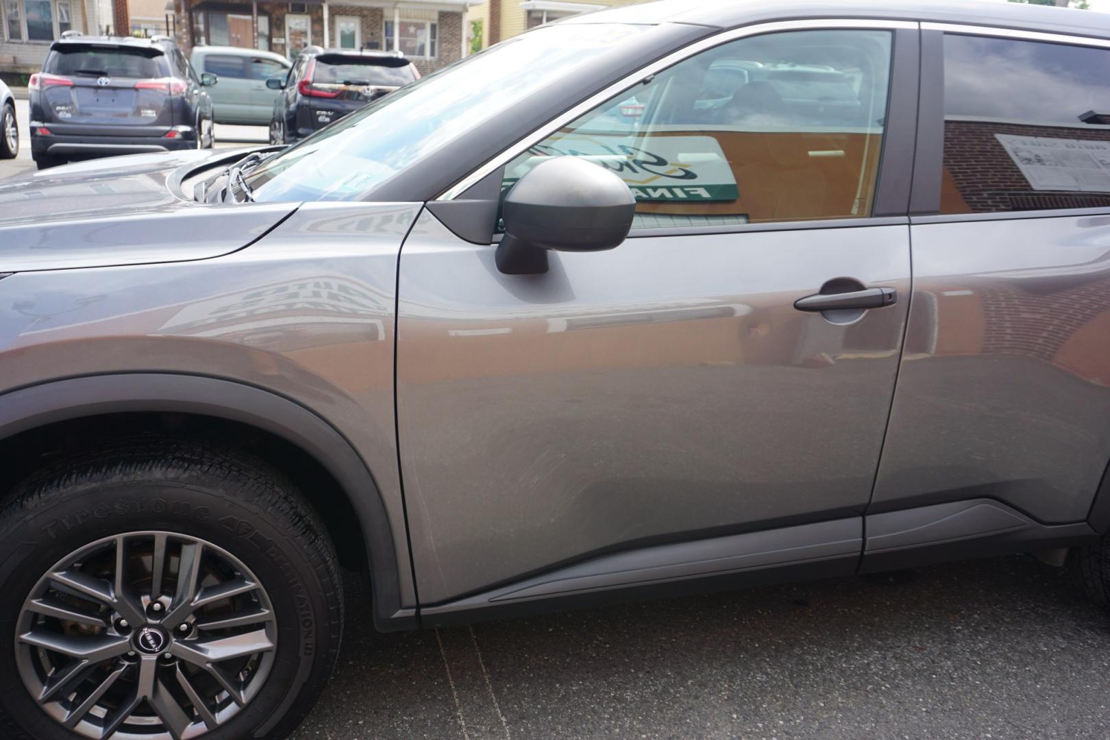 2023 GRAY /GRAY NISSAN ROGUE S (5N1BT3AA9PC) with an 1.5L I3 engine, CVT transmission, located at 312 Centre Ave, Schuylkill Haven, PA, 17972, (570) 593-5278, 40.638130, -76.177383- Photo#5
