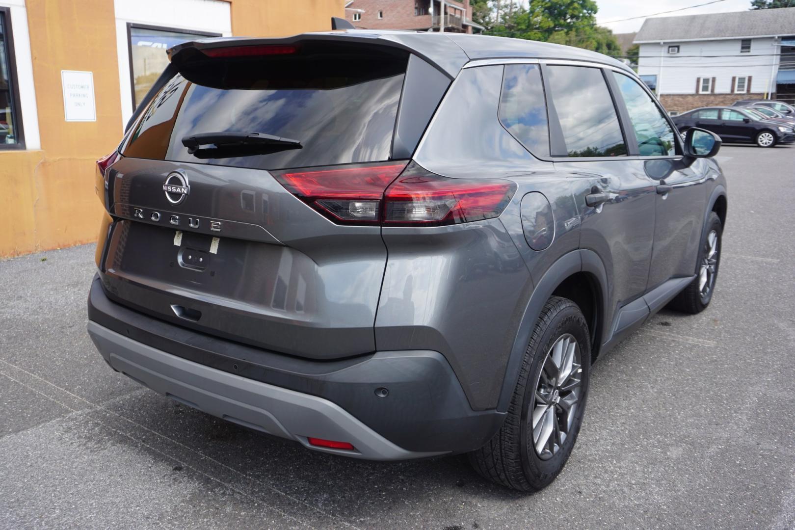 2023 GRAY /GRAY NISSAN ROGUE S (5N1BT3AA9PC) with an 1.5L I3 engine, CVT transmission, located at 312 Centre Ave, Schuylkill Haven, PA, 17972, (570) 593-5278, 40.638130, -76.177383- Photo#9