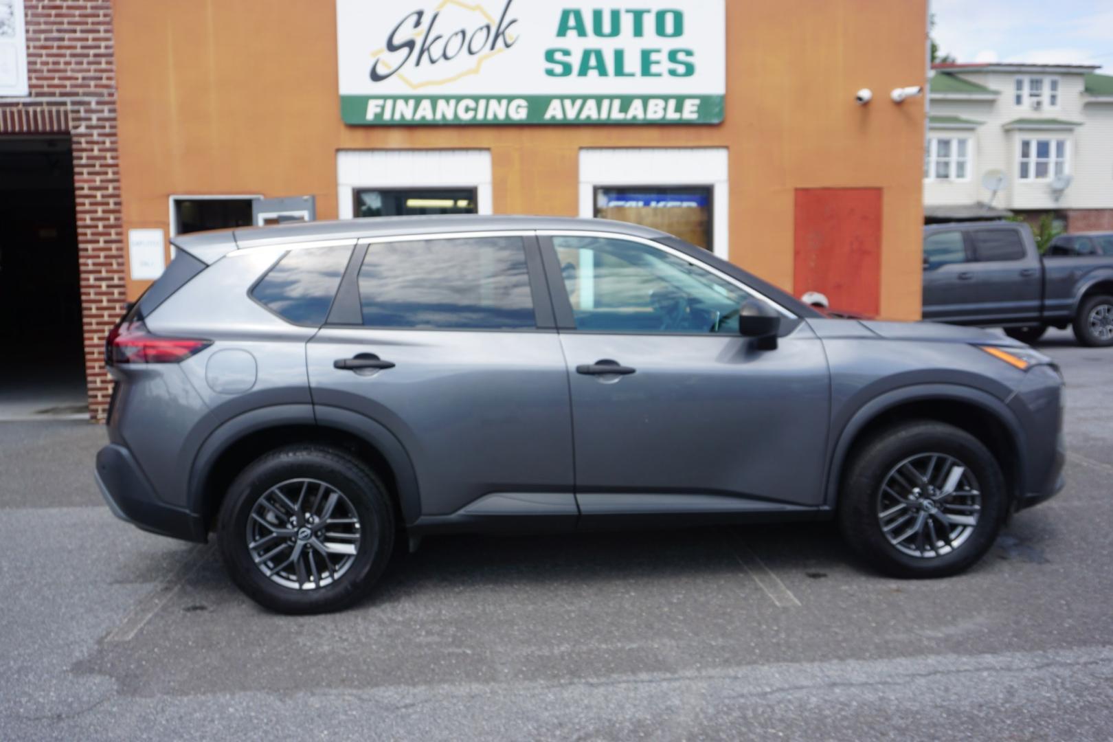 2023 GRAY /GRAY NISSAN ROGUE S (5N1BT3AA9PC) with an 1.5L I3 engine, CVT transmission, located at 312 Centre Ave, Schuylkill Haven, PA, 17972, (570) 593-5278, 40.638130, -76.177383- Photo#10
