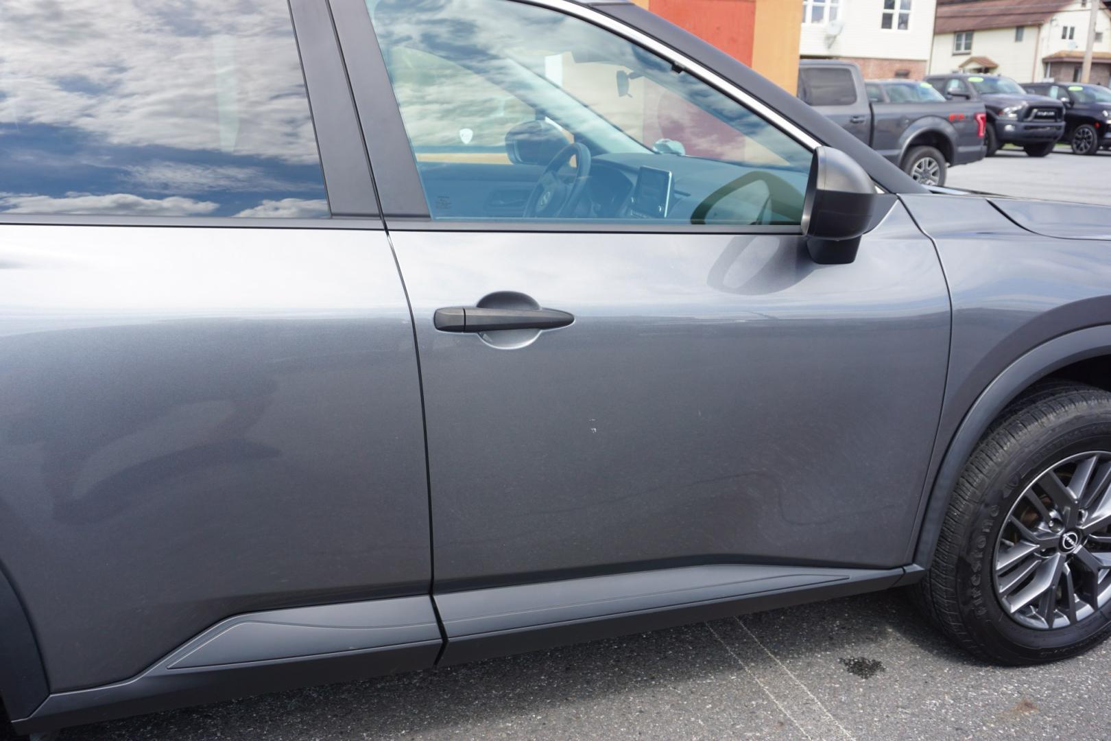 2023 GRAY /GRAY NISSAN ROGUE S (5N1BT3AA9PC) with an 1.5L I3 engine, CVT transmission, located at 312 Centre Ave, Schuylkill Haven, PA, 17972, (570) 593-5278, 40.638130, -76.177383- Photo#13