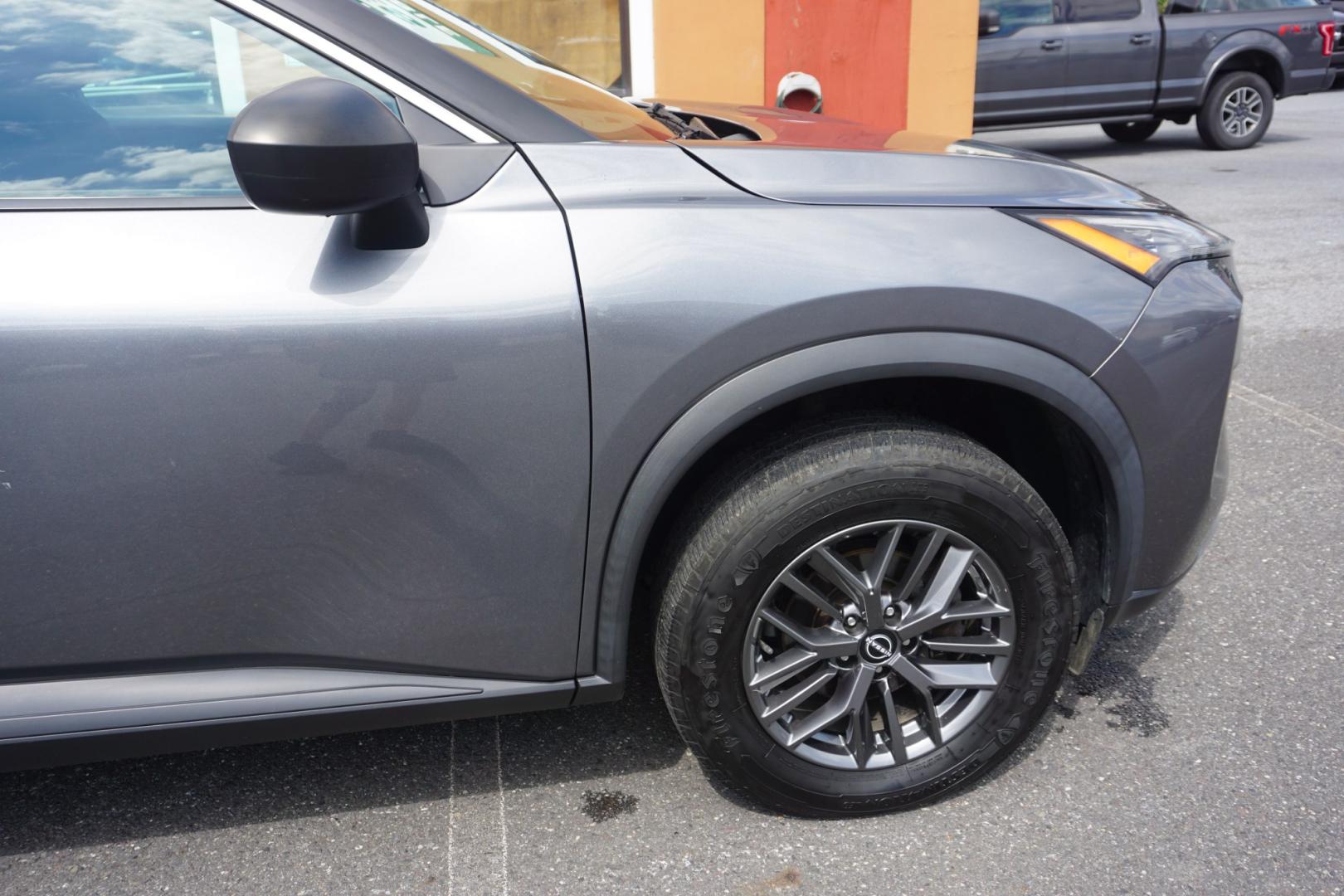 2023 GRAY /GRAY NISSAN ROGUE S (5N1BT3AA9PC) with an 1.5L I3 engine, CVT transmission, located at 312 Centre Ave, Schuylkill Haven, PA, 17972, (570) 593-5278, 40.638130, -76.177383- Photo#14
