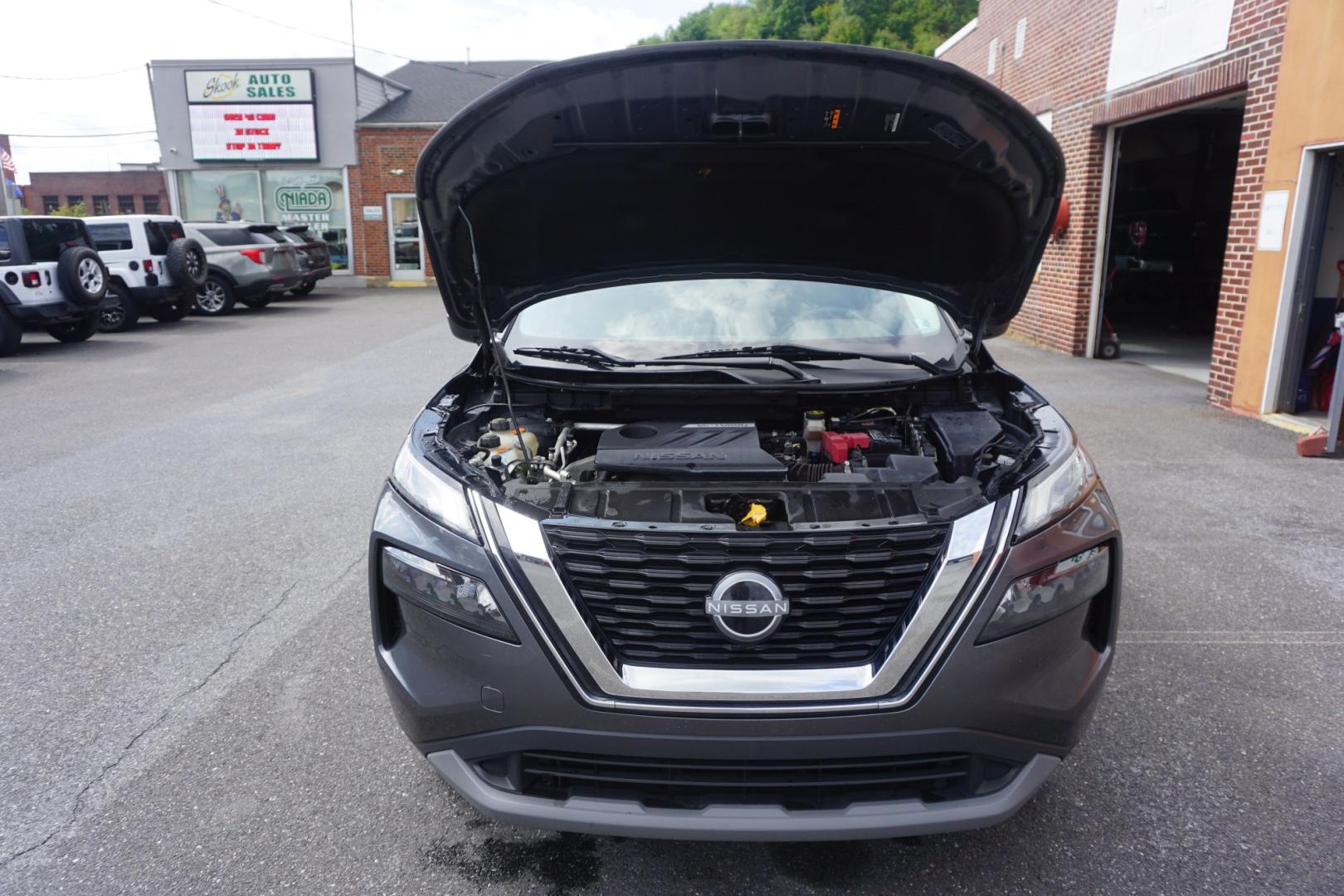 2023 GRAY /GRAY NISSAN ROGUE S (5N1BT3AA9PC) with an 1.5L I3 engine, CVT transmission, located at 312 Centre Ave, Schuylkill Haven, PA, 17972, (570) 593-5278, 40.638130, -76.177383- Photo#16