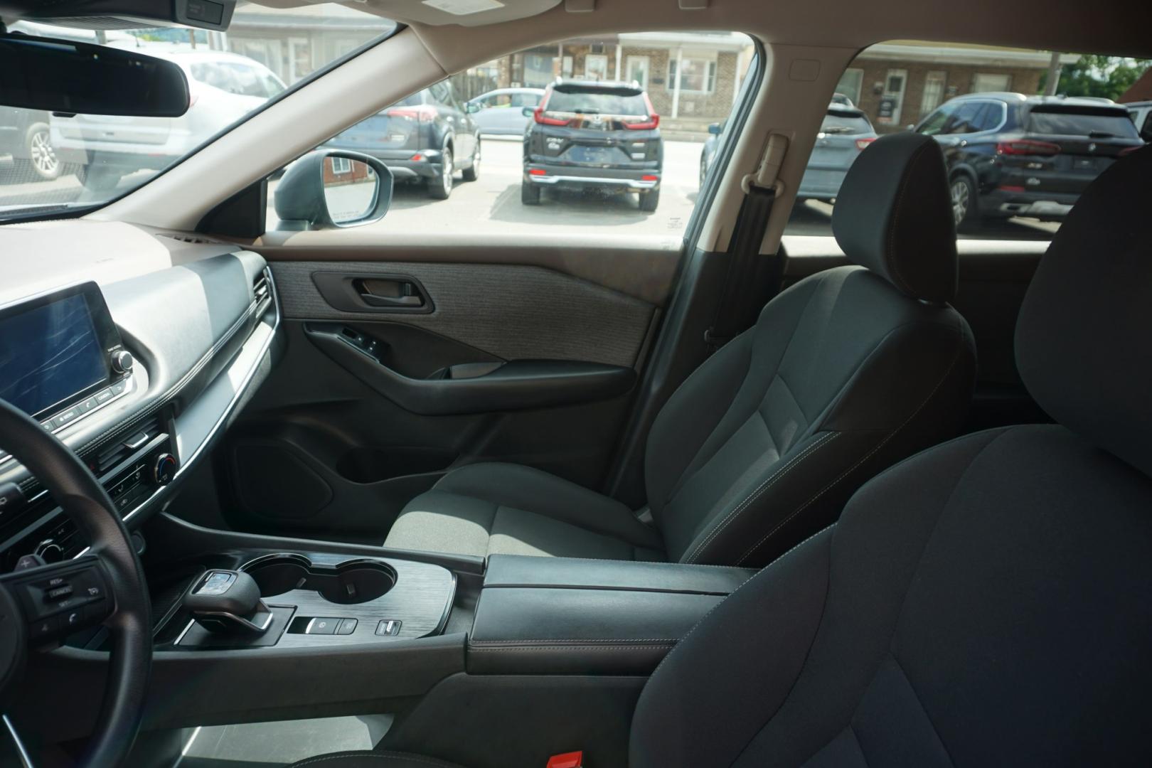 2023 GRAY /GRAY NISSAN ROGUE S (5N1BT3AA9PC) with an 1.5L I3 engine, CVT transmission, located at 312 Centre Ave, Schuylkill Haven, PA, 17972, (570) 593-5278, 40.638130, -76.177383- Photo#19