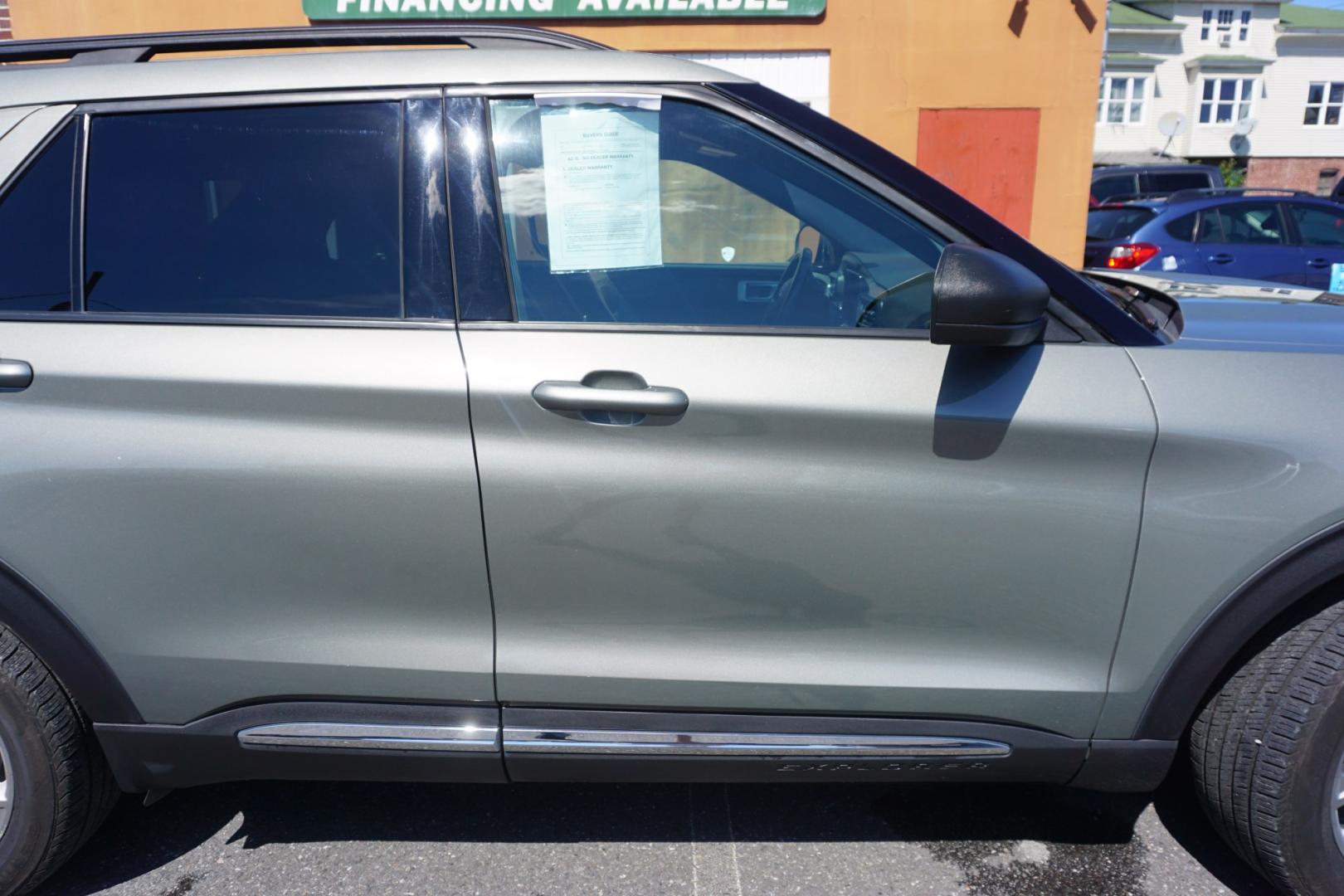 2020 GREEN /BLACK FORD EXPLORER XLT (1FMSK8DH0LG) with an 2.3L I4 engine, AUTOMATIC transmission, located at 312 Centre Ave, Schuylkill Haven, PA, 17972, (570) 593-5278, 40.638130, -76.177383- Photo#13