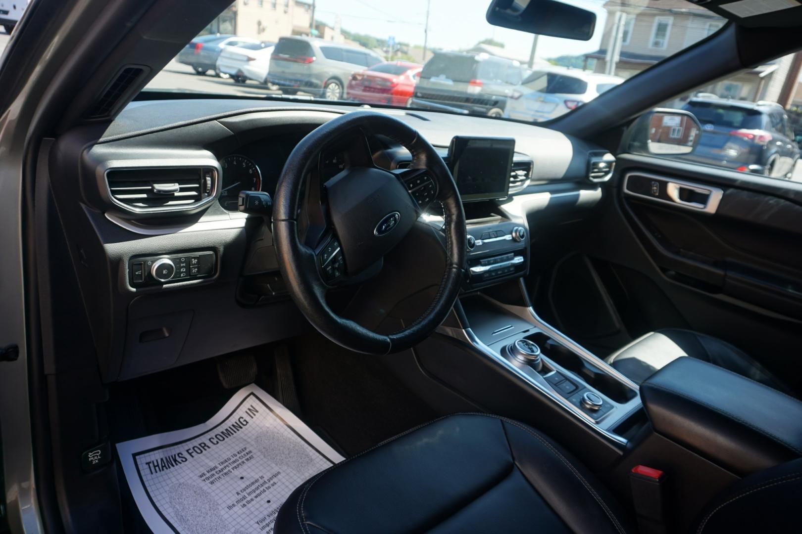 2020 GREEN /BLACK FORD EXPLORER XLT (1FMSK8DH0LG) with an 2.3L I4 engine, AUTOMATIC transmission, located at 312 Centre Ave, Schuylkill Haven, PA, 17972, (570) 593-5278, 40.638130, -76.177383- Photo#18