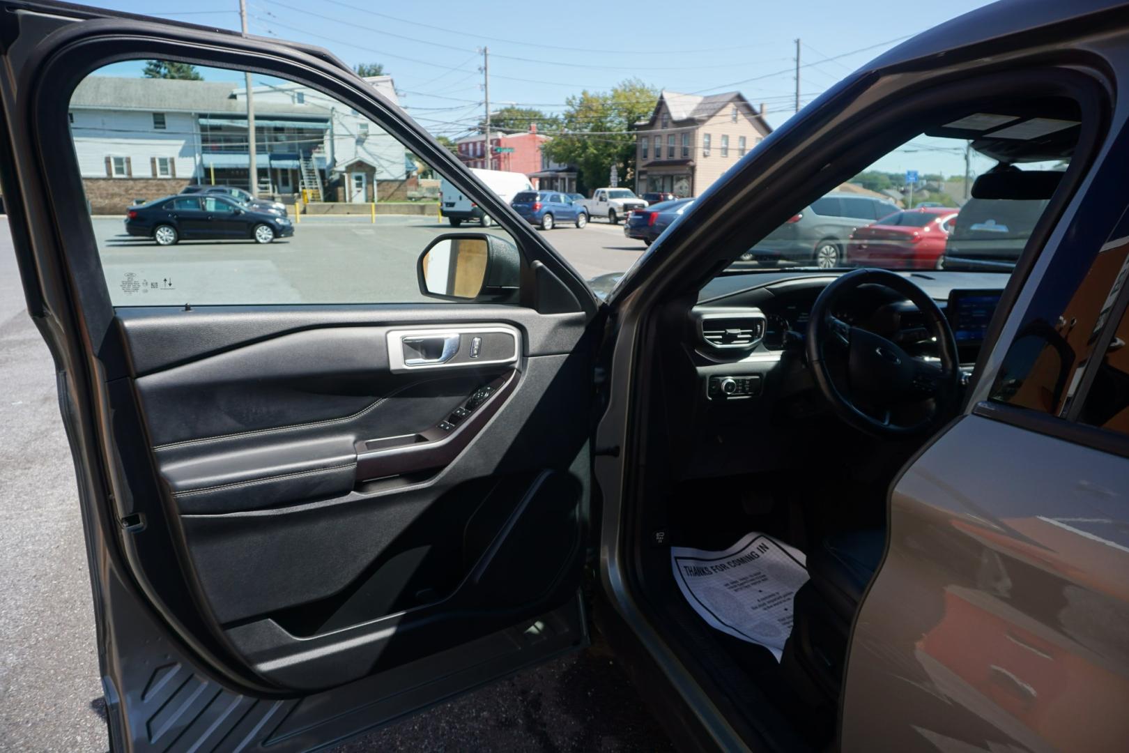 2020 GREEN /BLACK FORD EXPLORER XLT (1FMSK8DH0LG) with an 2.3L I4 engine, AUTOMATIC transmission, located at 312 Centre Ave, Schuylkill Haven, PA, 17972, (570) 593-5278, 40.638130, -76.177383- Photo#24