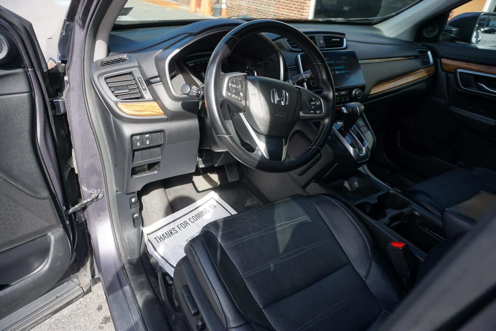 2018 GRAY /GRAY HONDA CR-V TOURING (2HKRW2H90JH) with an 1.5L I4 engine, CVT transmission, located at 312 Centre Ave, Schuylkill Haven, PA, 17972, (570) 593-5278, 40.638130, -76.177383- Photo#25