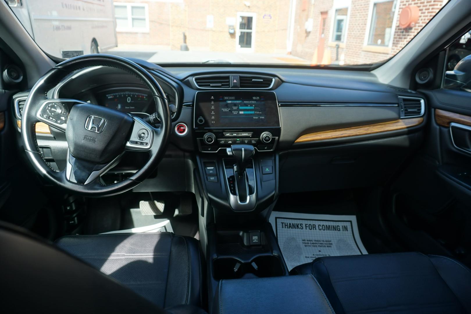2018 GRAY /GRAY HONDA CR-V TOURING (2HKRW2H90JH) with an 1.5L I4 engine, CVT transmission, located at 312 Centre Ave, Schuylkill Haven, PA, 17972, (570) 593-5278, 40.638130, -76.177383- Photo#27