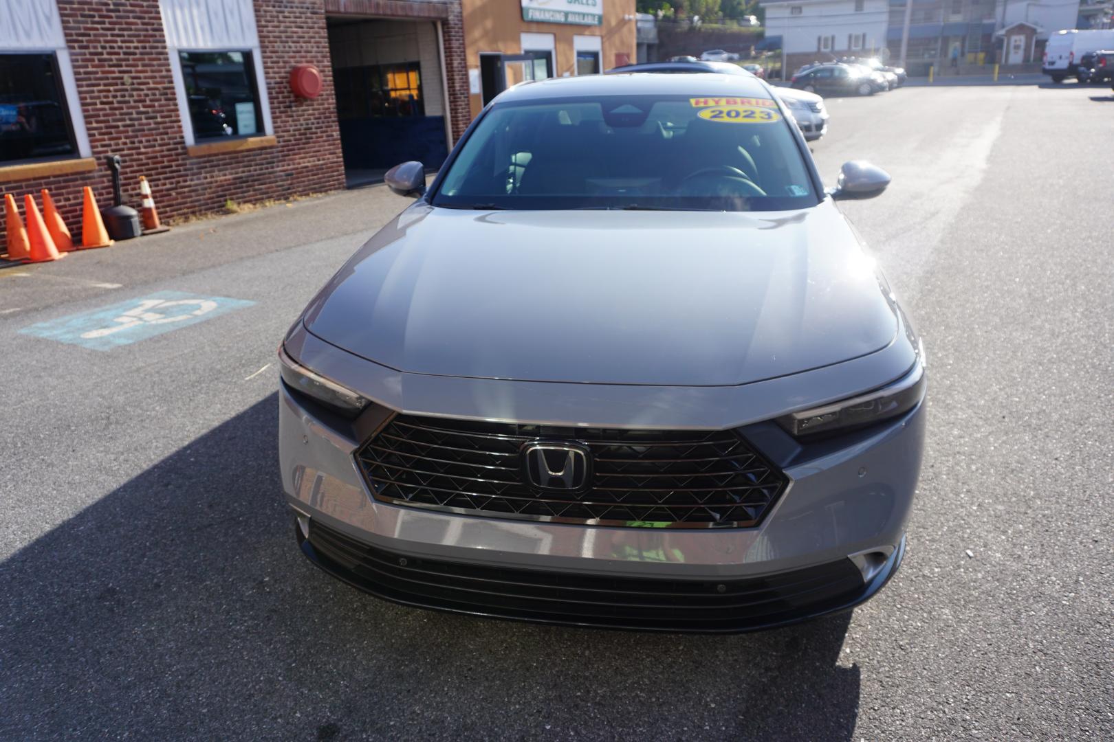 2023 GRAY /GRAY HONDA ACCORD TOURING (1HGCY2F82PA) with an 2L I4 engine, Automatic transmission, located at 312 Centre Ave, Schuylkill Haven, PA, 17972, (570) 593-5278, 40.638130, -76.177383- Photo#1
