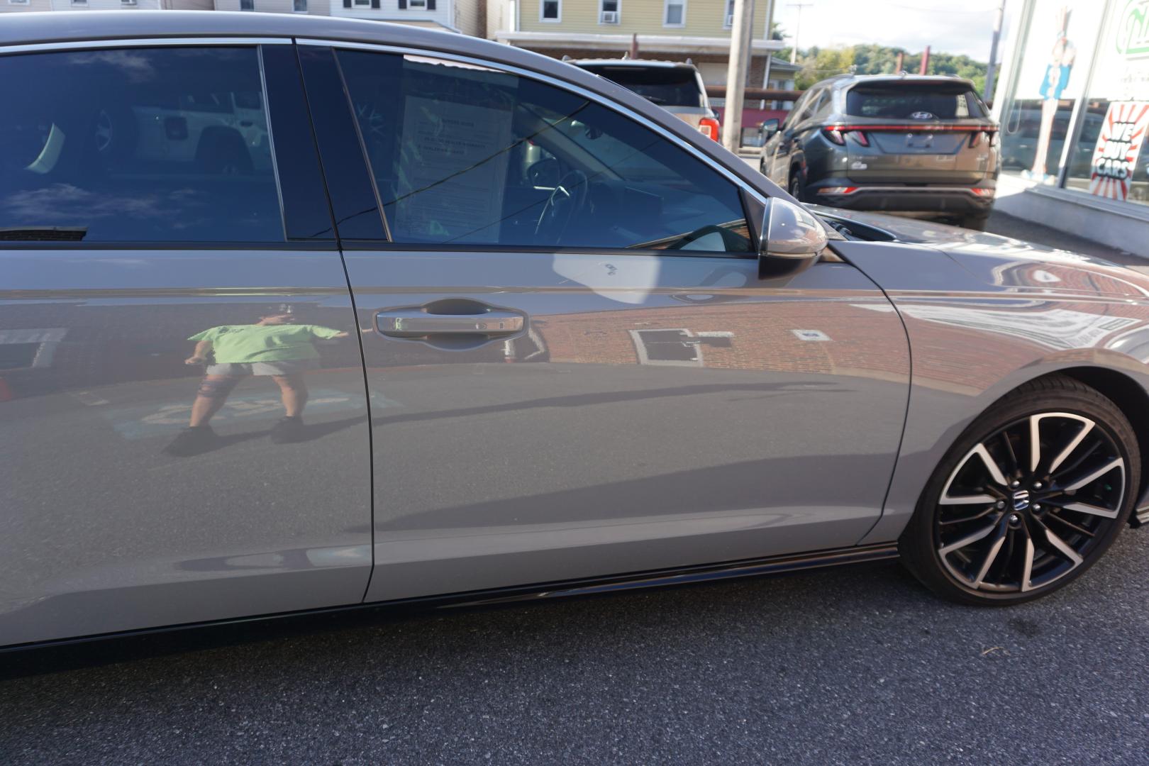 2023 GRAY /GRAY HONDA ACCORD TOURING (1HGCY2F82PA) with an 2L I4 engine, Automatic transmission, located at 312 Centre Ave, Schuylkill Haven, PA, 17972, (570) 593-5278, 40.638130, -76.177383- Photo#12
